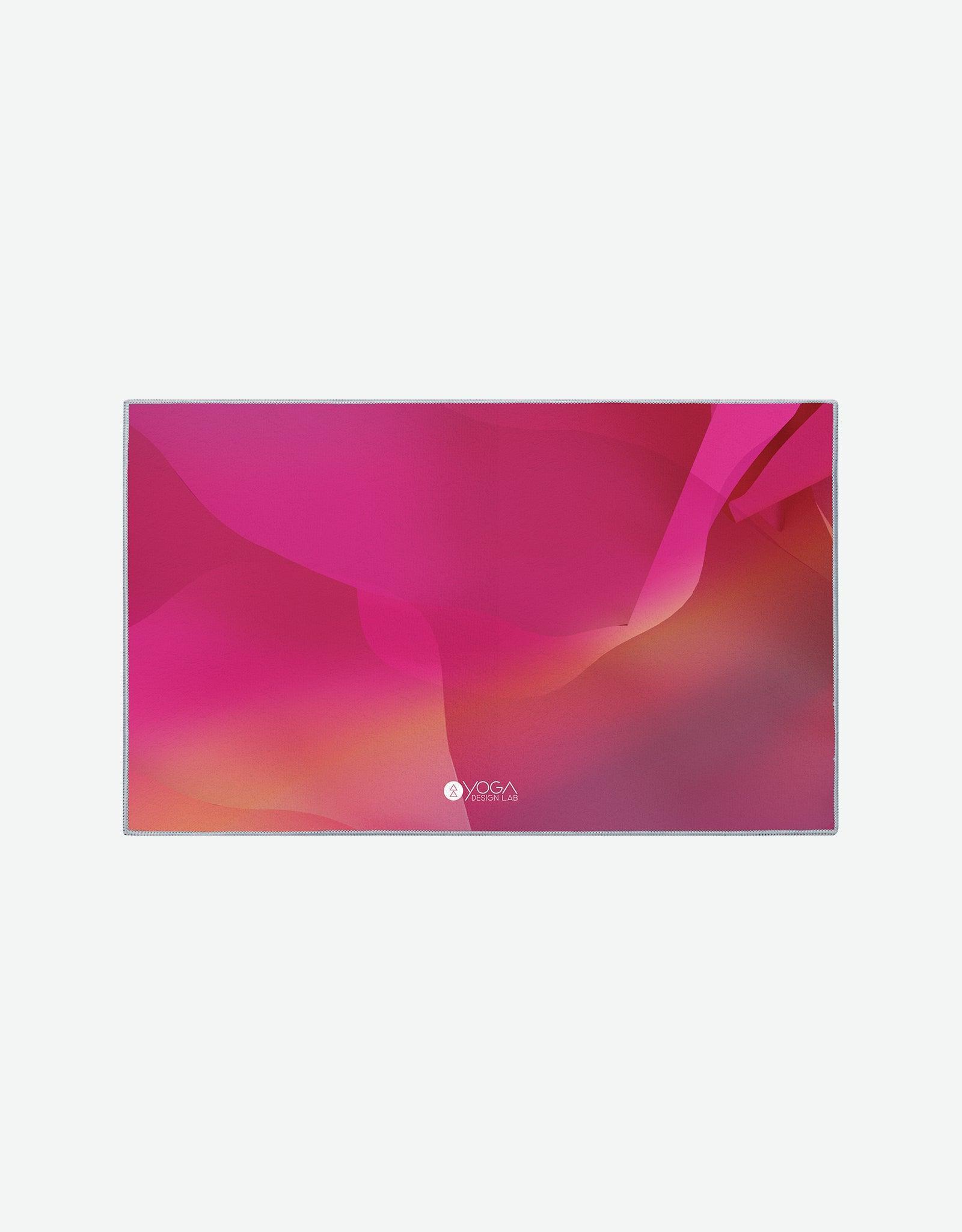 Yoga Hand Towel - Rose - Yoga Design Lab