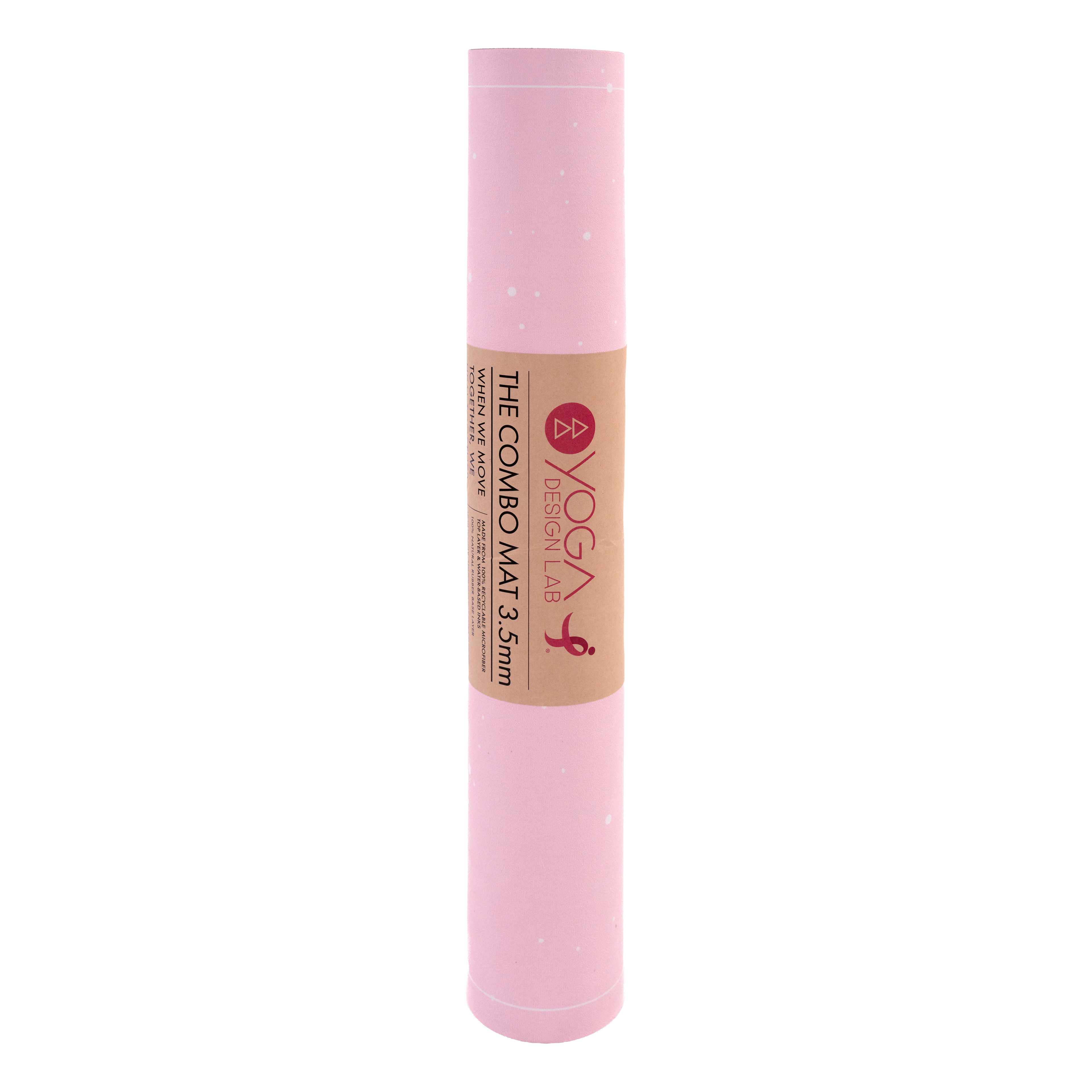Combo Yoga Mat - Pink Ribbon