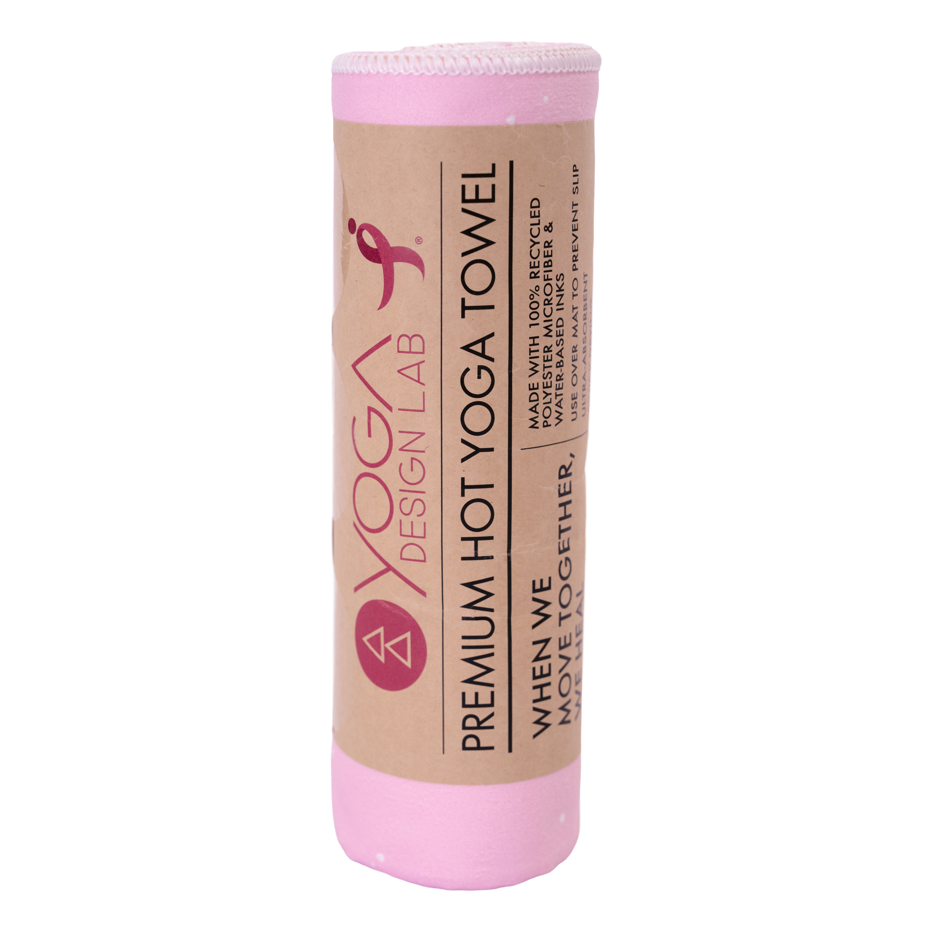 Yoga Mat Towel - Pink Ribbon