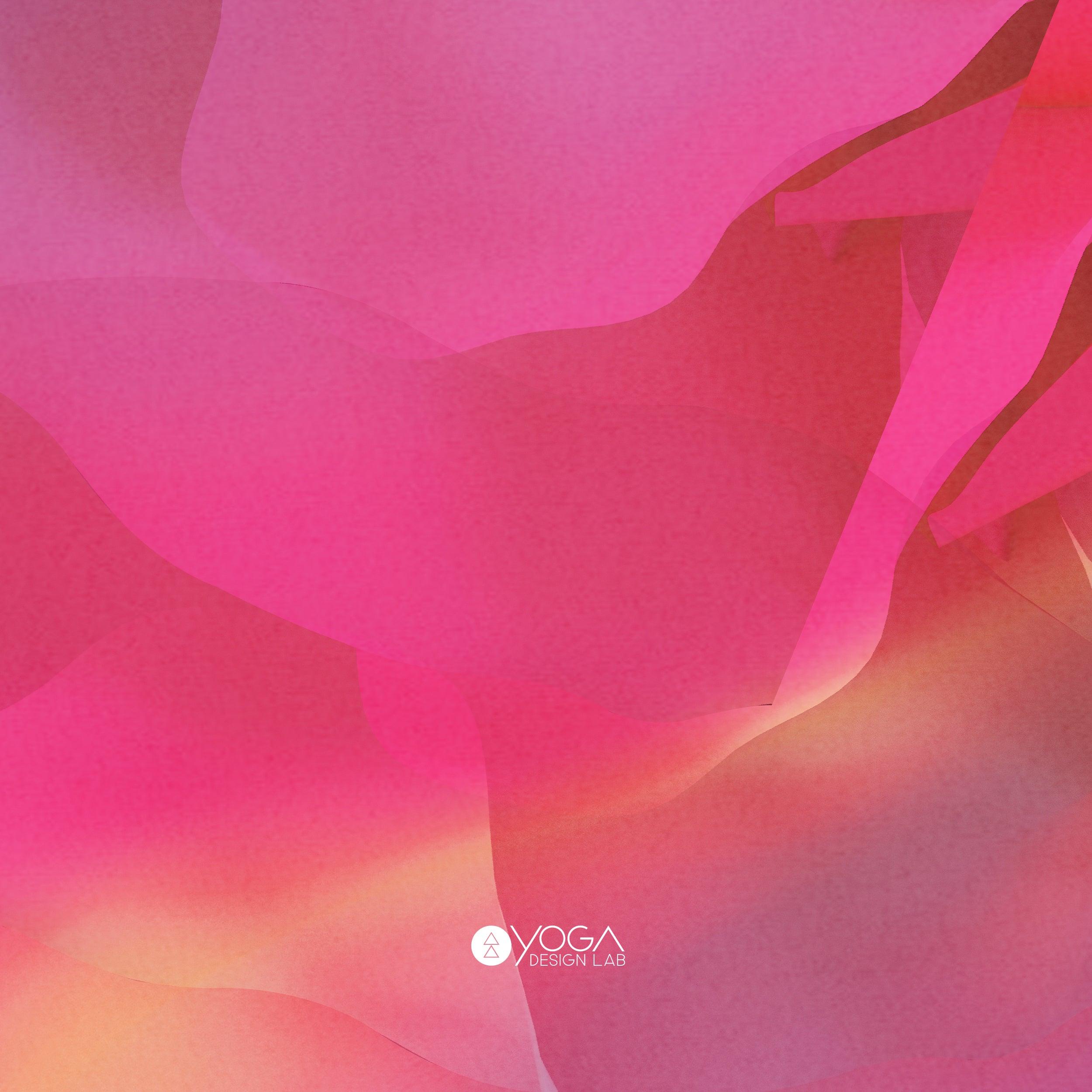 Combo Yoga Mat - Rose - Yoga Design Lab