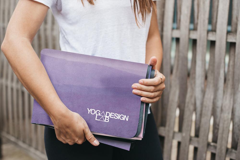 Travel Combo Yoga Mat - Breathe - Yoga Design Lab