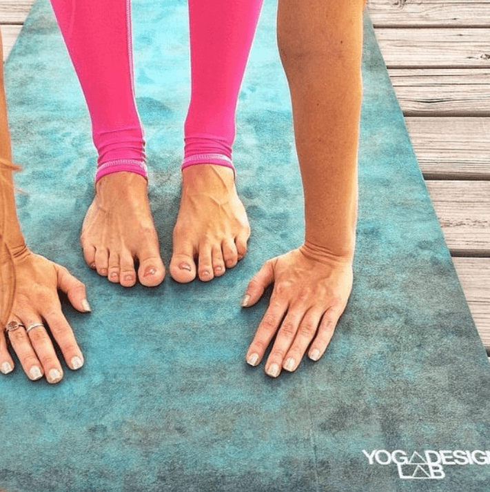 Combo Yoga Mat - Aegean Green - Yoga Design Lab