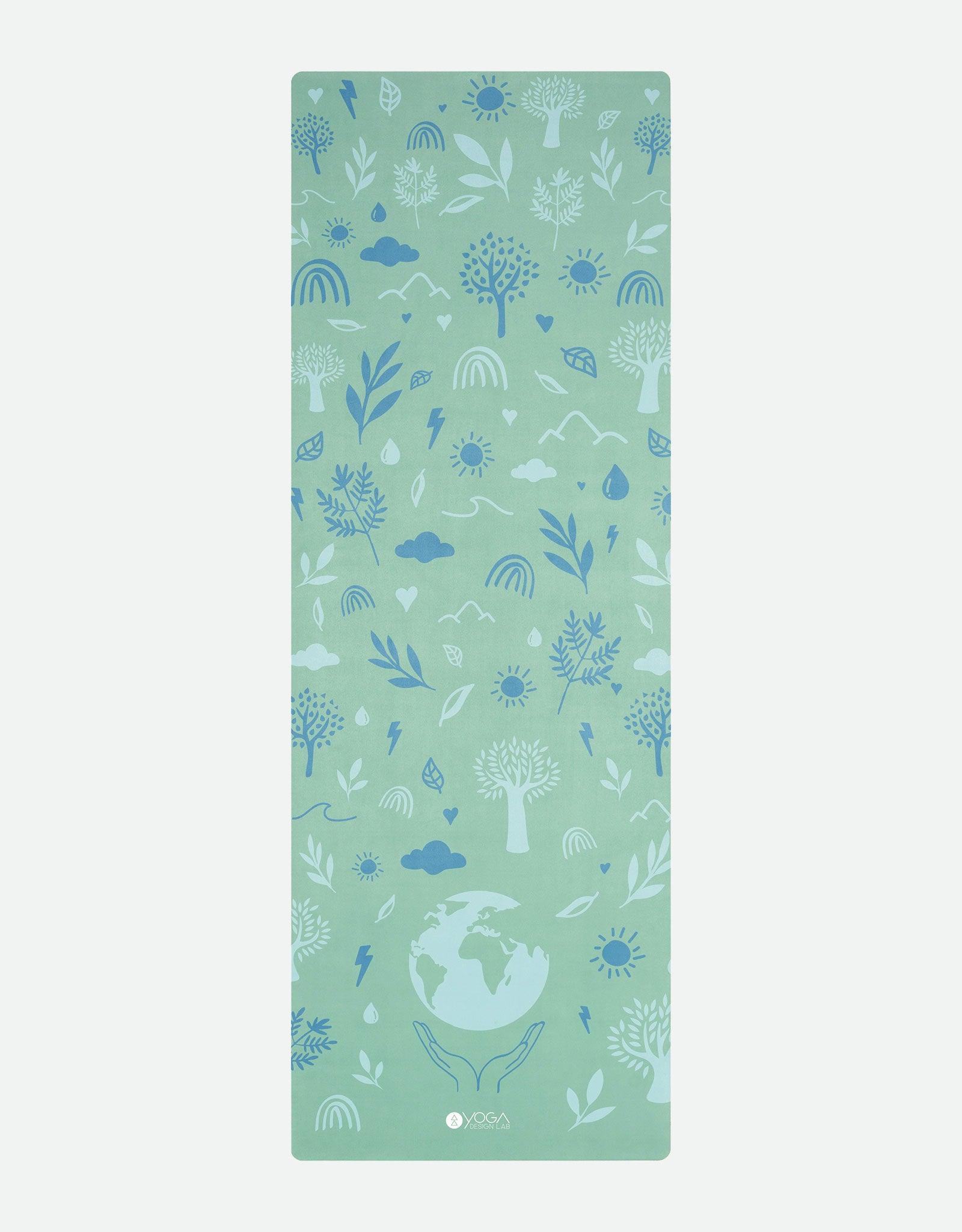 Combo Yoga Mat - Earth Green - Yoga Design Lab