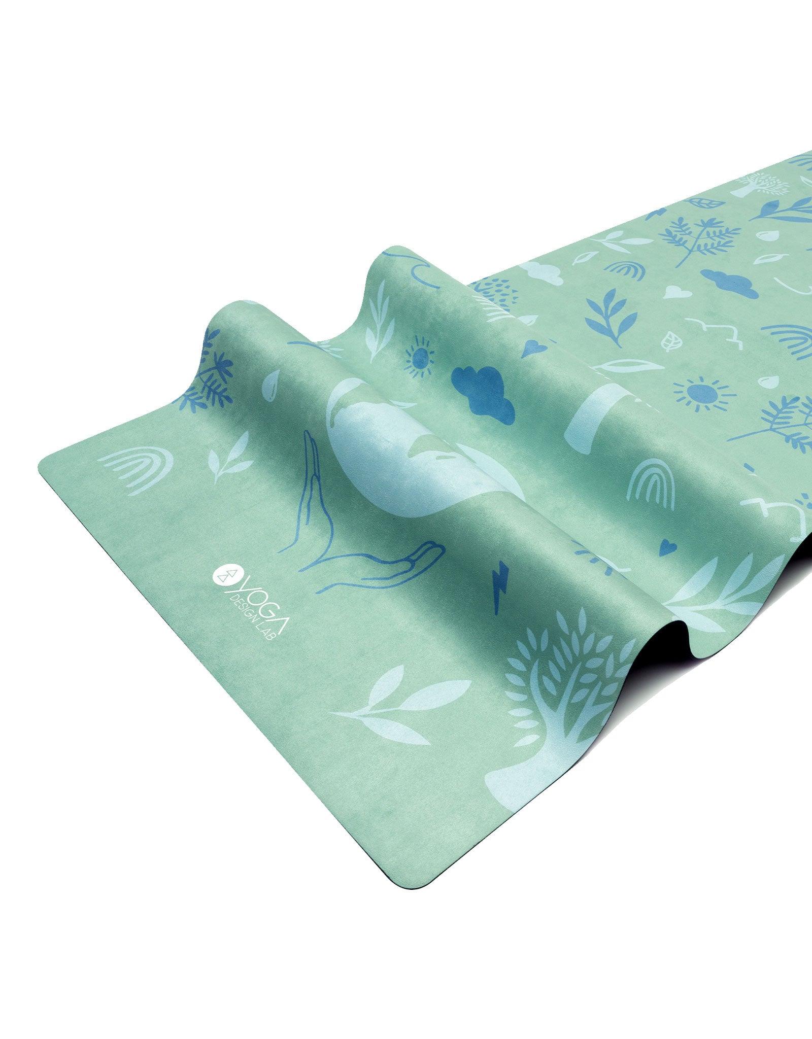 Combo Yoga Mat - Earth Green - Yoga Design Lab