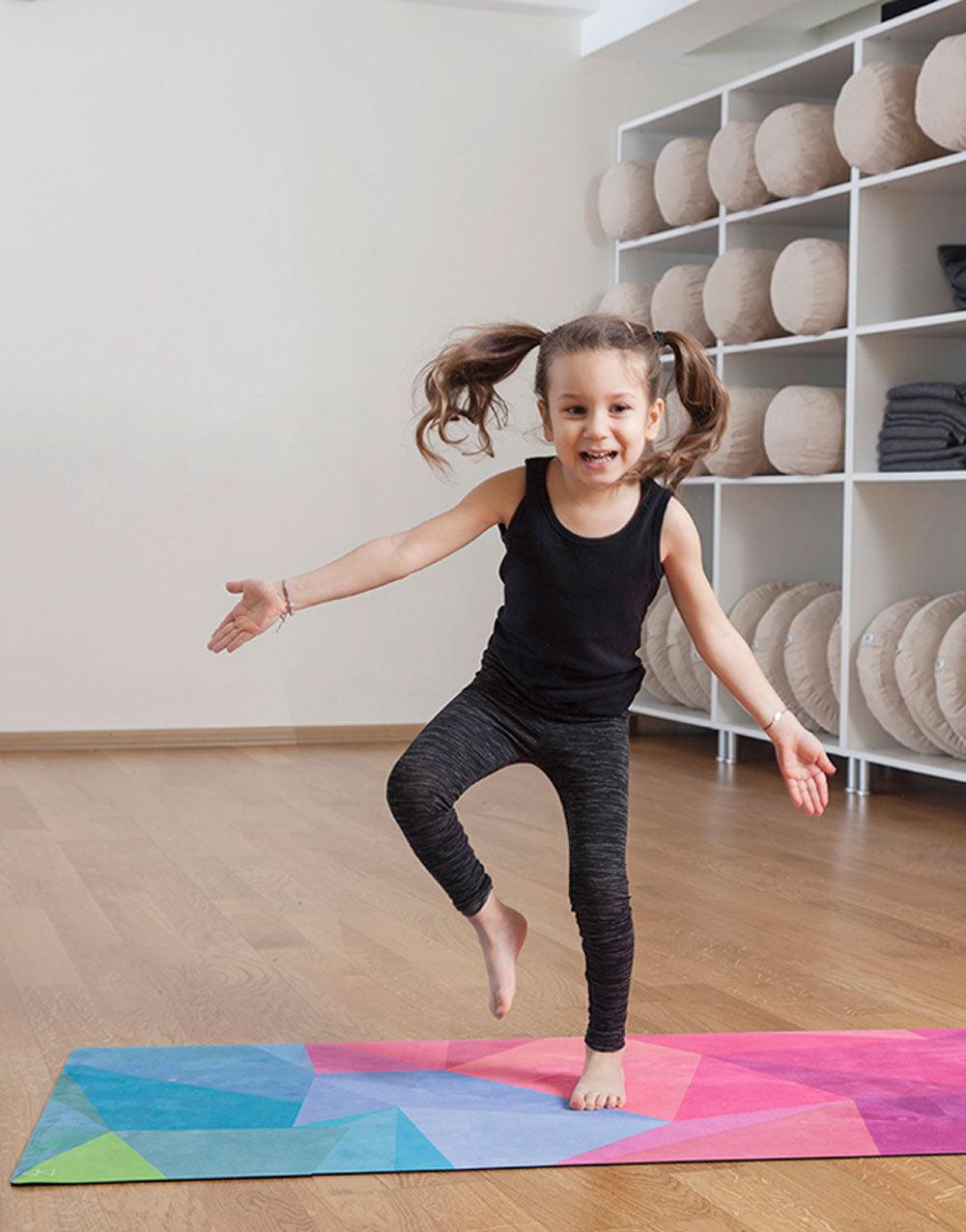 Kids Combo Yoga Mat - Geo - Yoga Design Lab