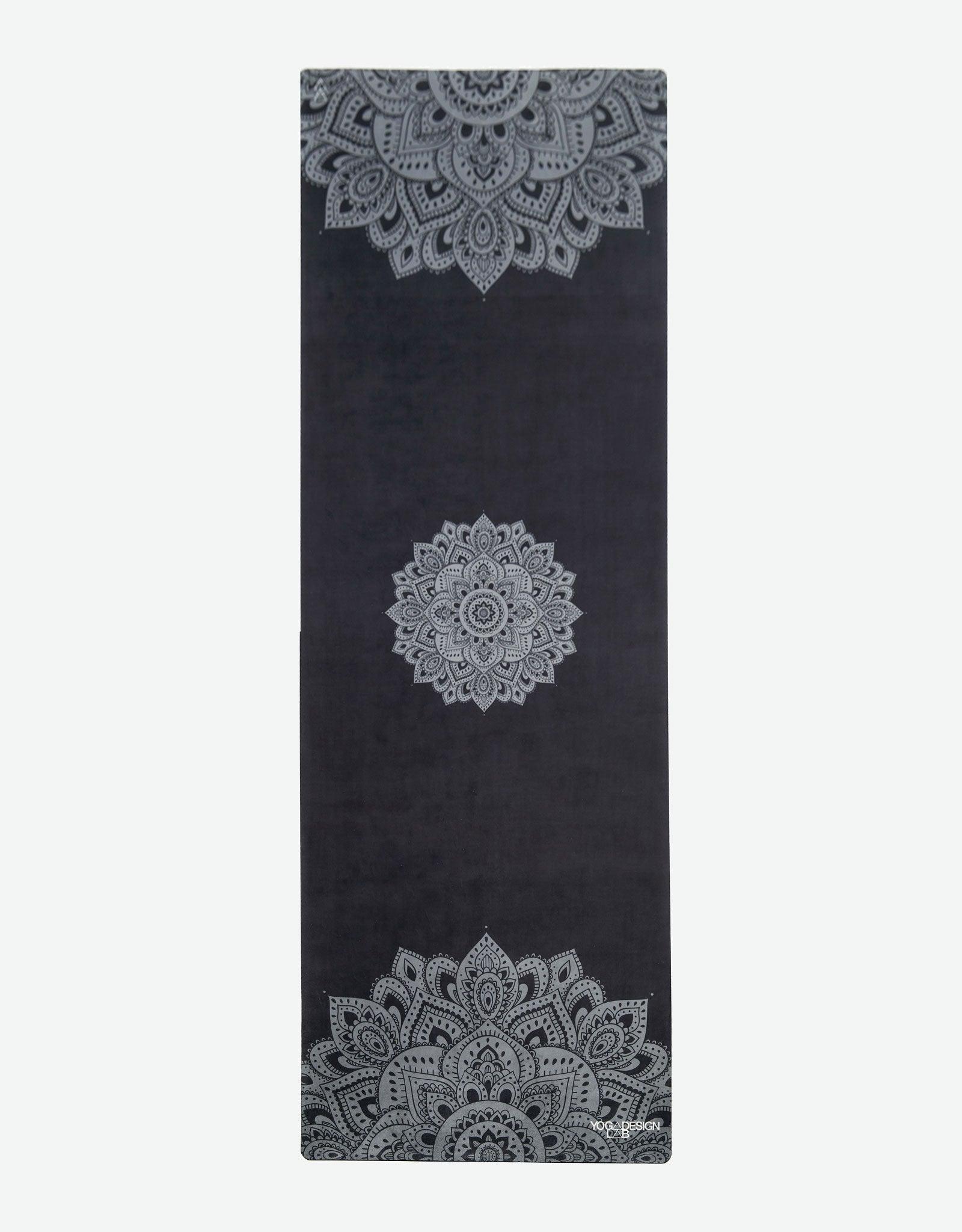 Combo Yoga Mat - Mandala Black - Yoga Design Lab