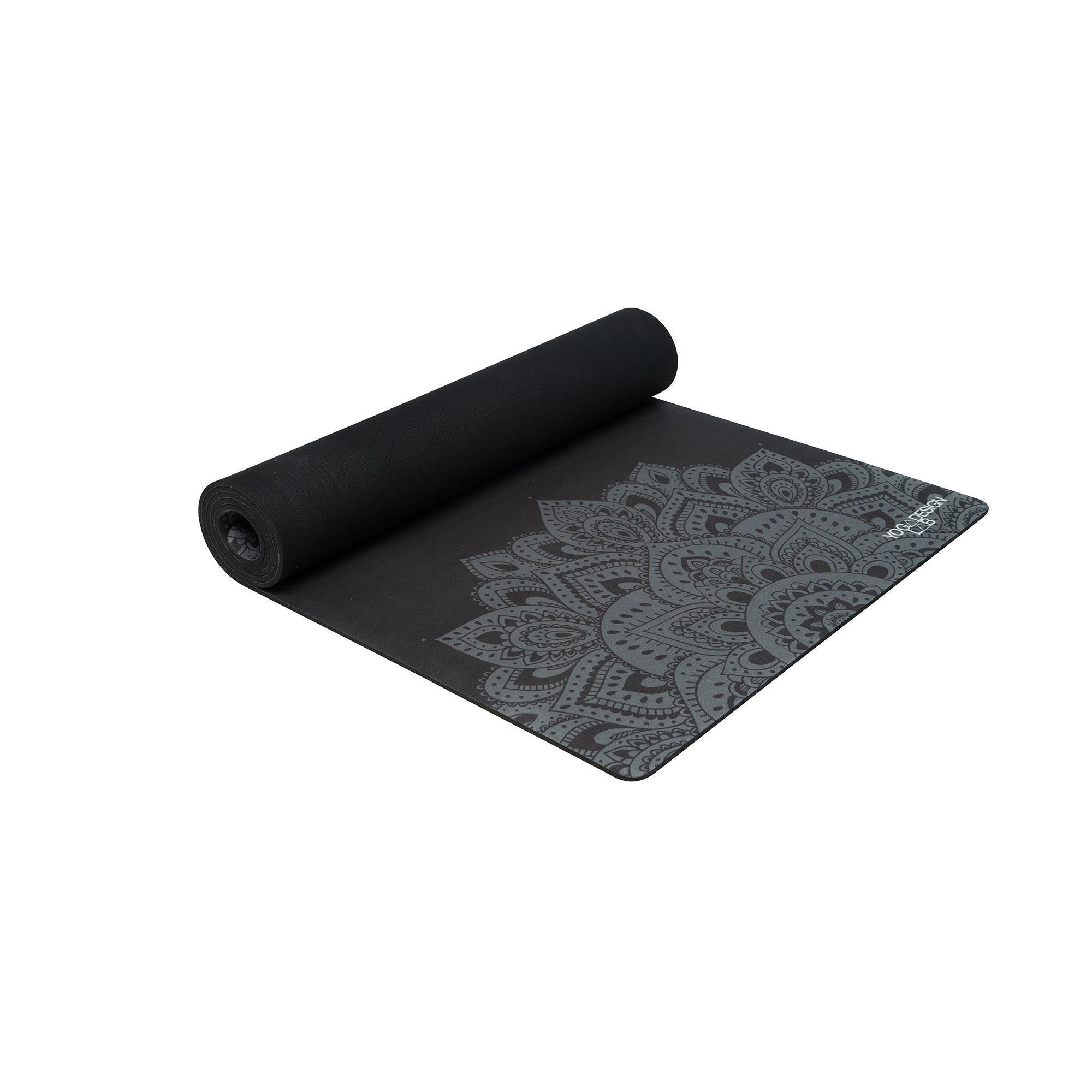 Combo Yoga Mat - Mandala Black - Yoga Design Lab