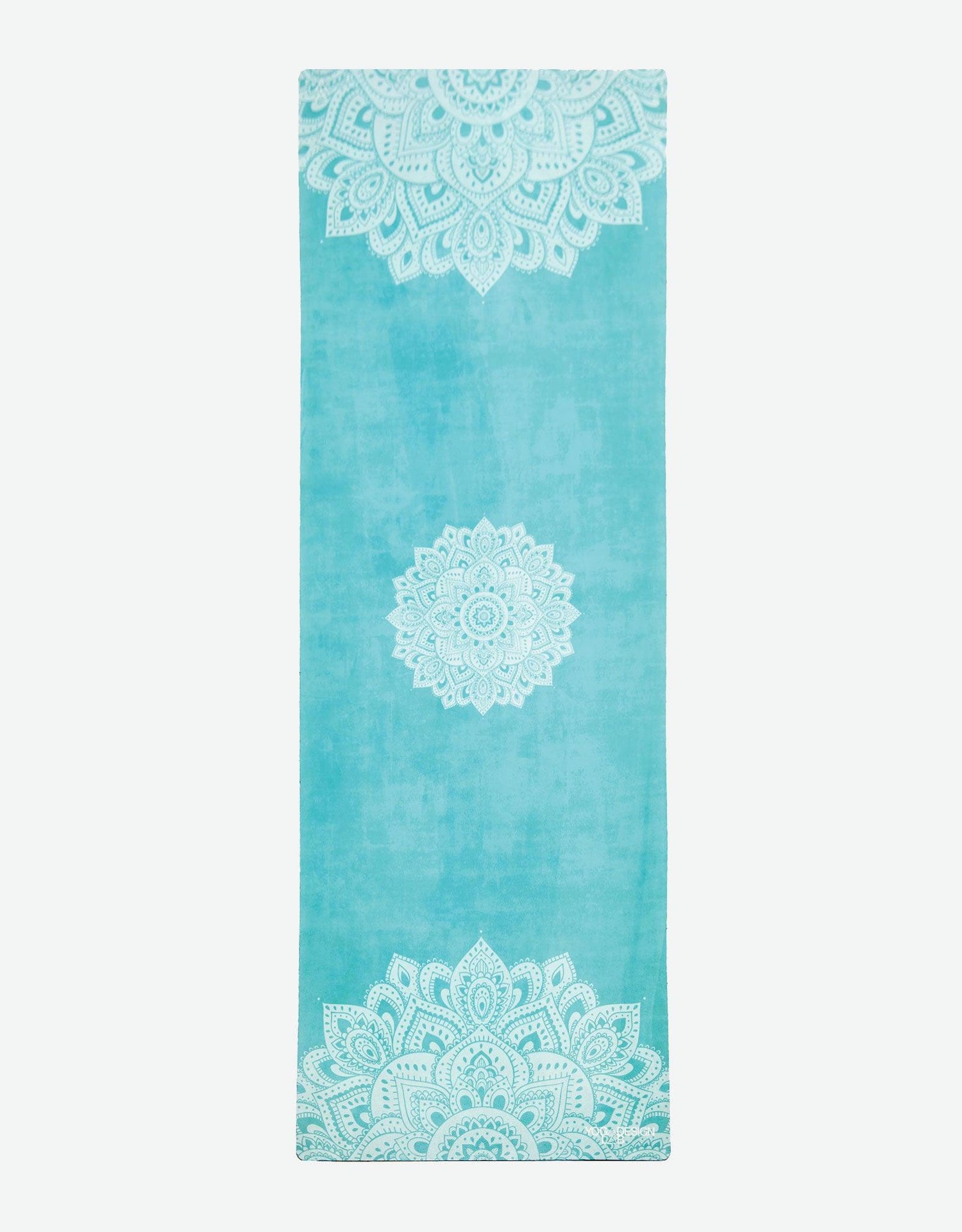 Combo Yoga Mat - Mandala Turquoise - Yoga Design Lab