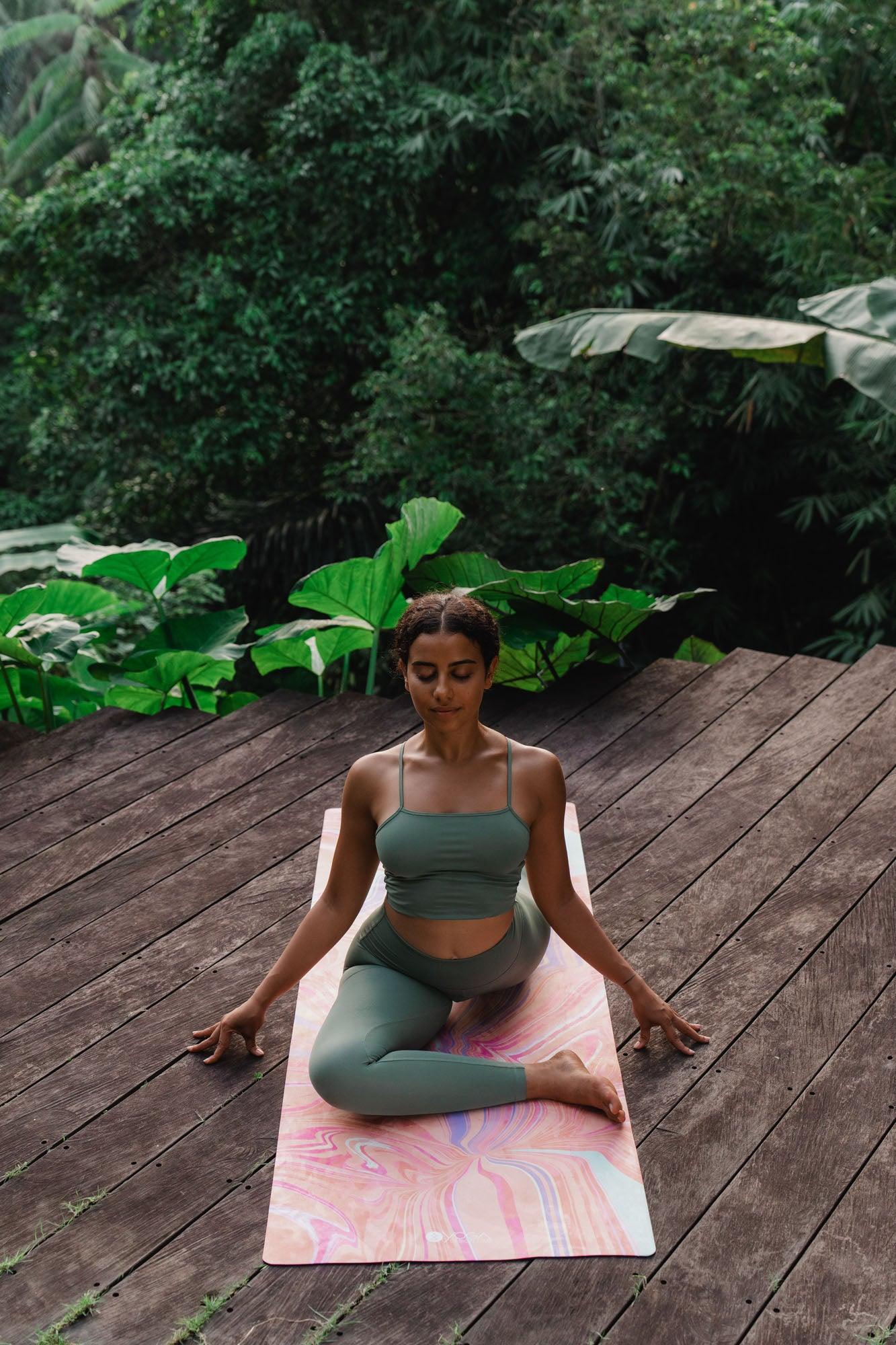 Combo Yoga Mat - Pearl - Yoga Design Lab