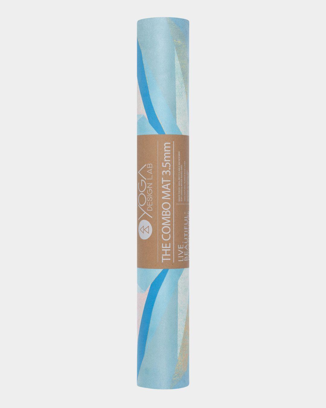 Travel Combo Yoga Mat - Butterfly Glow - Yoga Design Lab