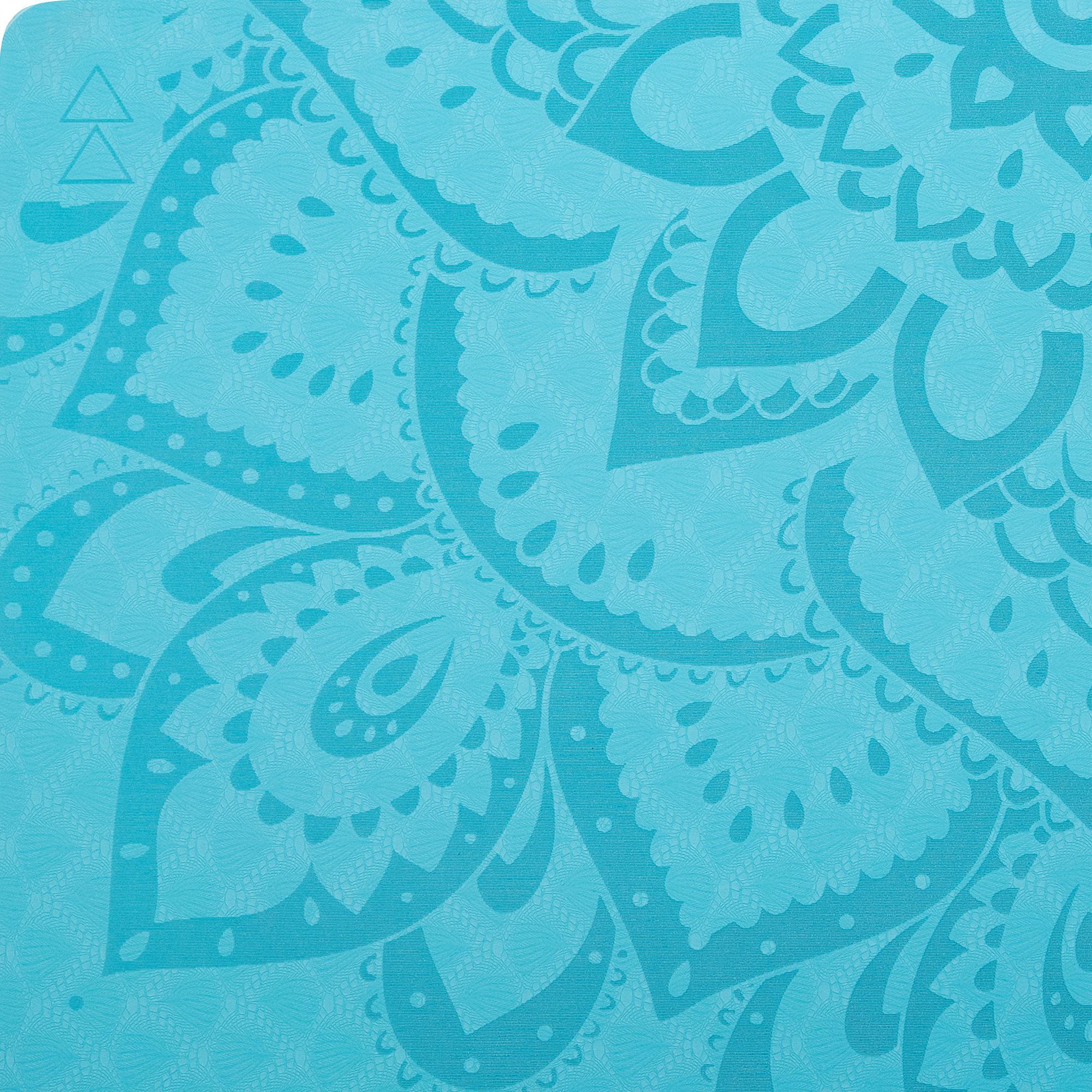 Flow Yoga Mat - Mandala Aqua - Yoga Design Lab