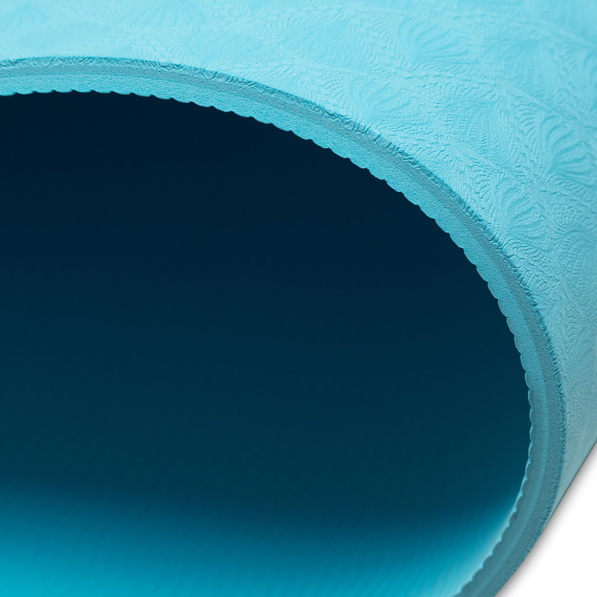 Flow Yoga Mat - Mandala Aqua - Yoga Design Lab