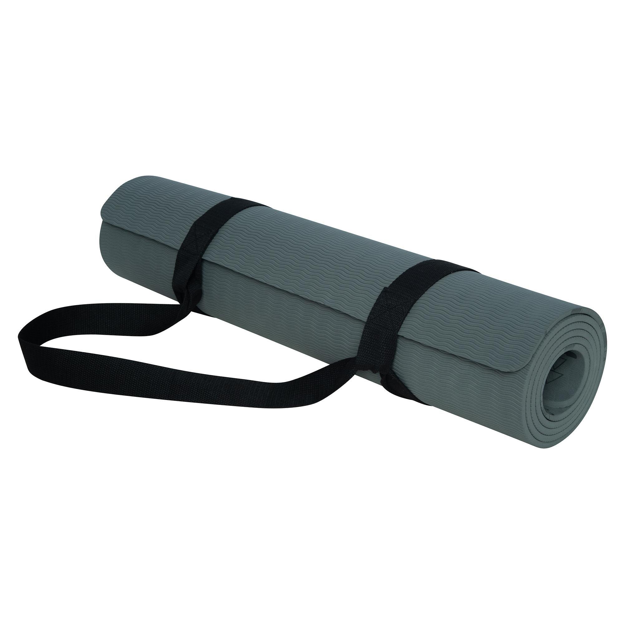 Flow Yoga Mat - Mandala Charcoal - Yoga Design Lab