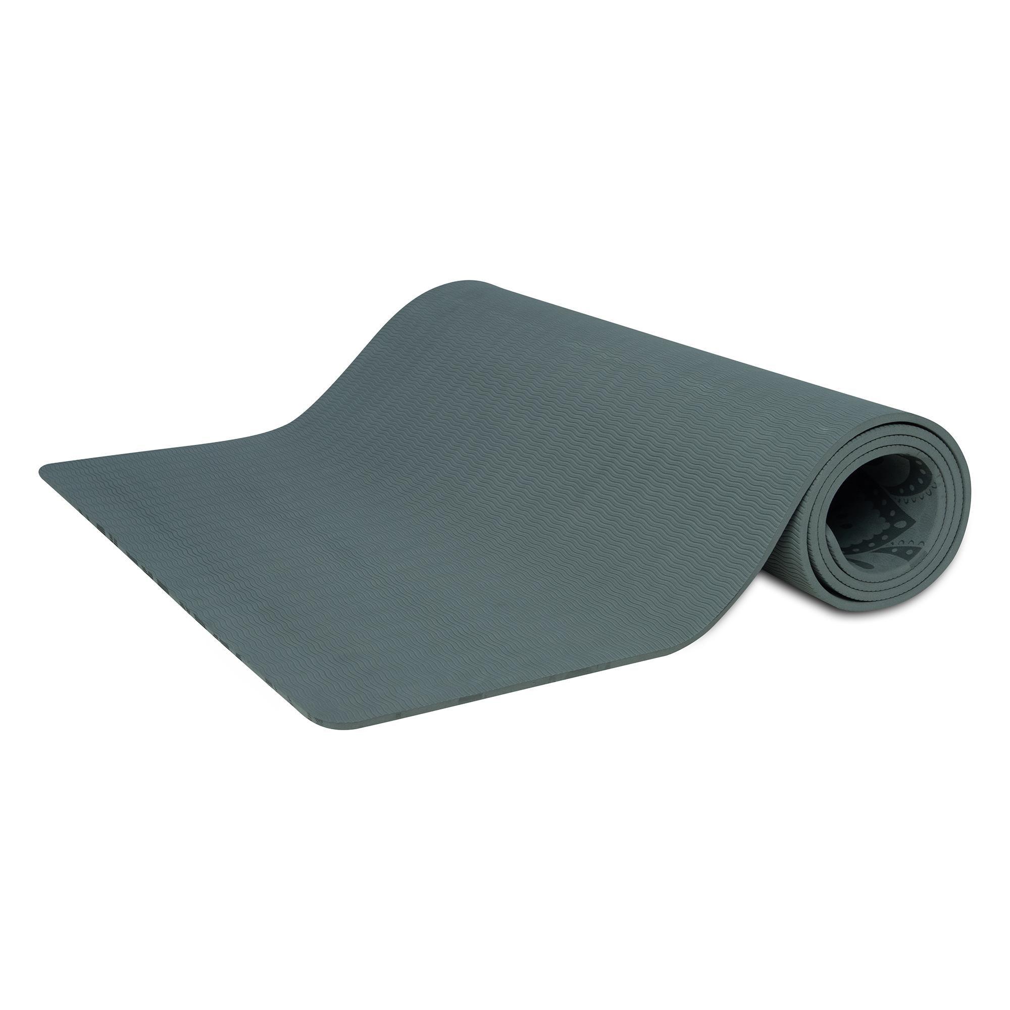 Flow Yoga Mat - Mandala Charcoal - Yoga Design Lab
