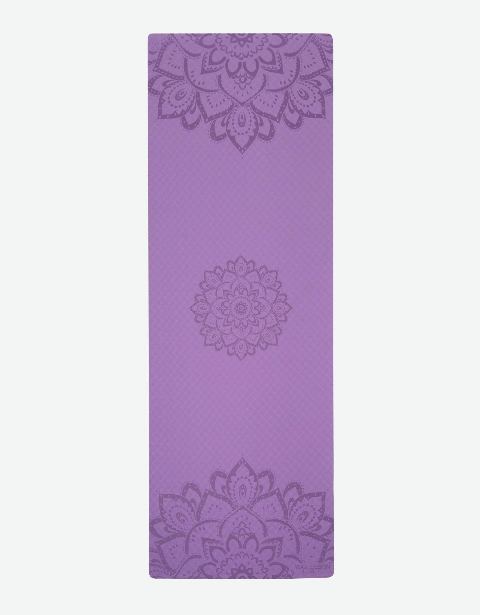 Flow Yoga Mat - Mandala Lavender - Yoga Design Lab