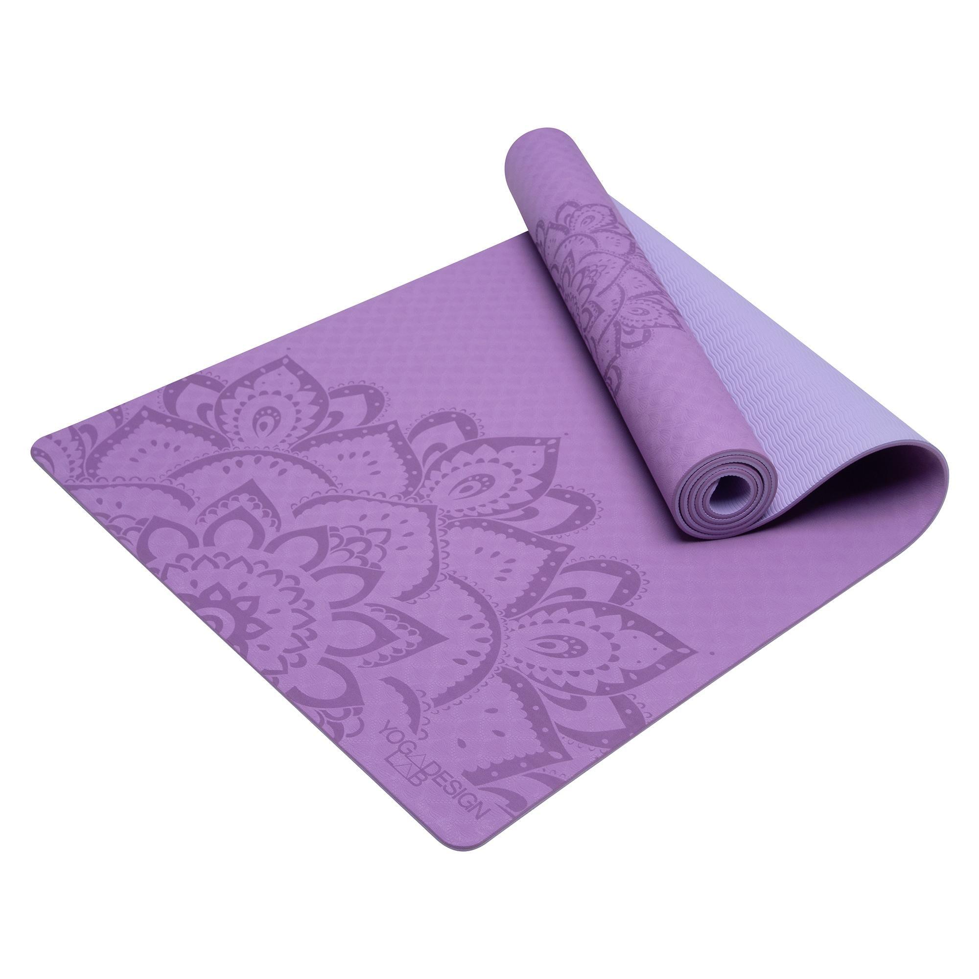 Flow Yoga Mat - Mandala Lavender - Yoga Design Lab
