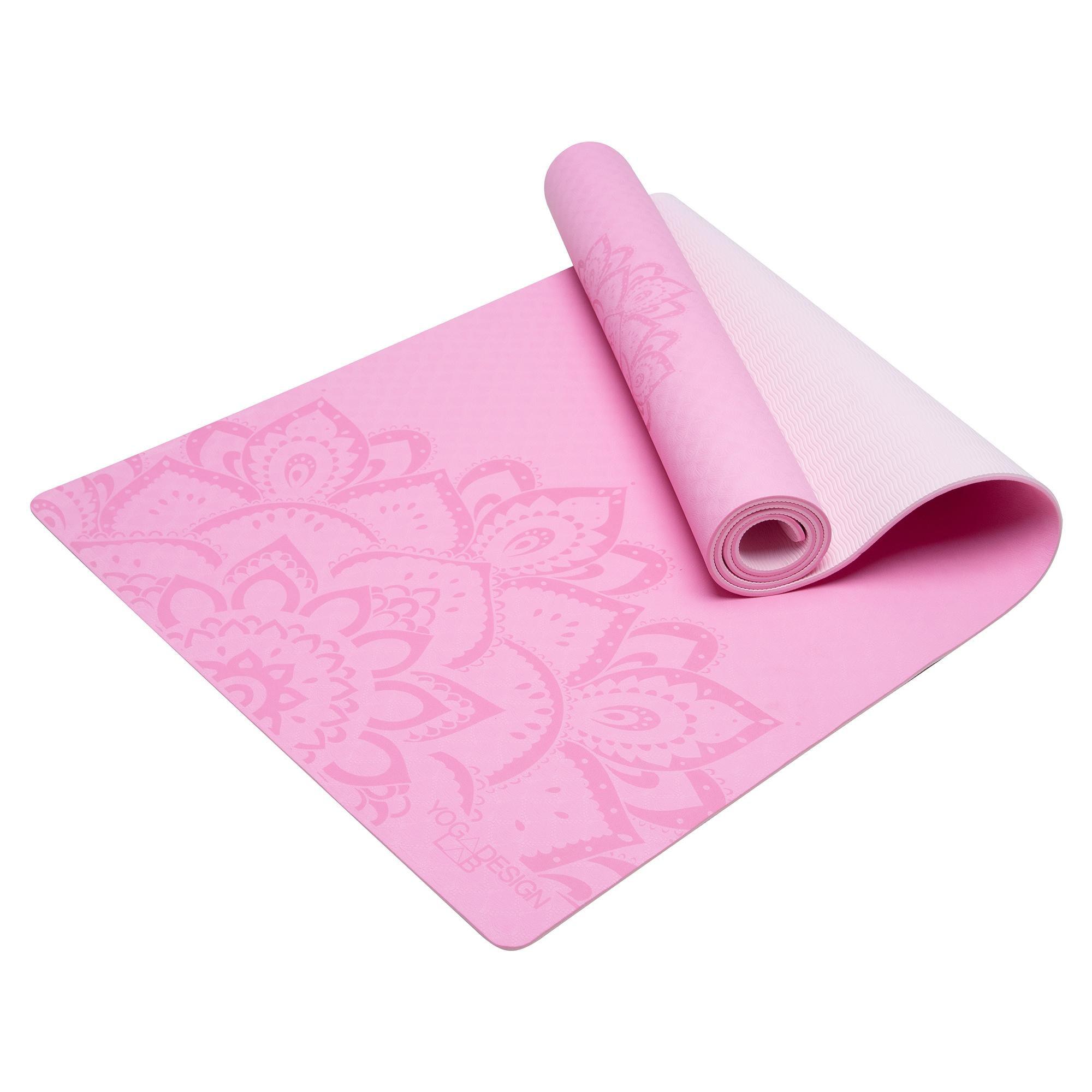Flow Yoga Mat - Mandala Rose - Yoga Design Lab