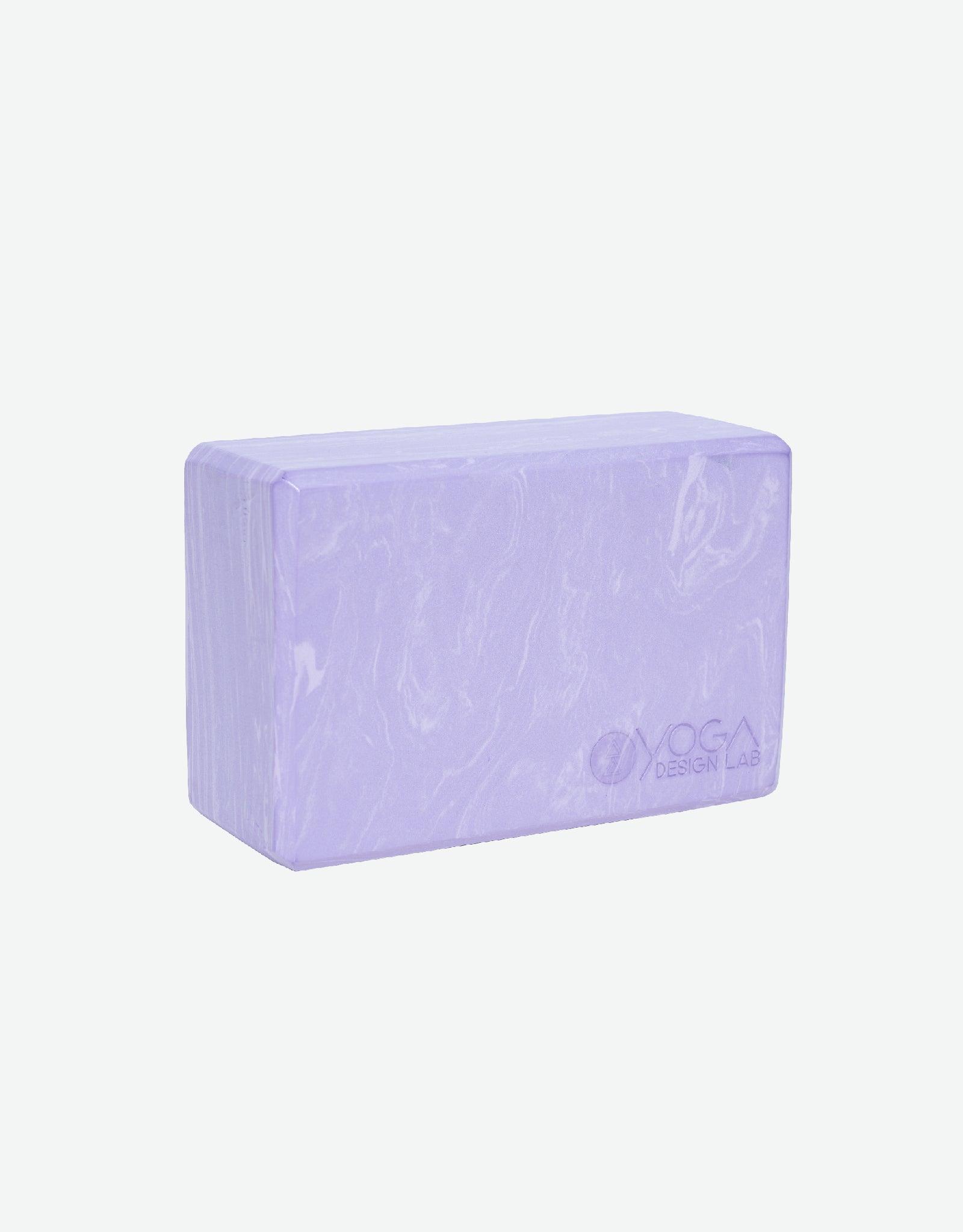 Foam Yoga Block - Lavender - Yoga Design Lab