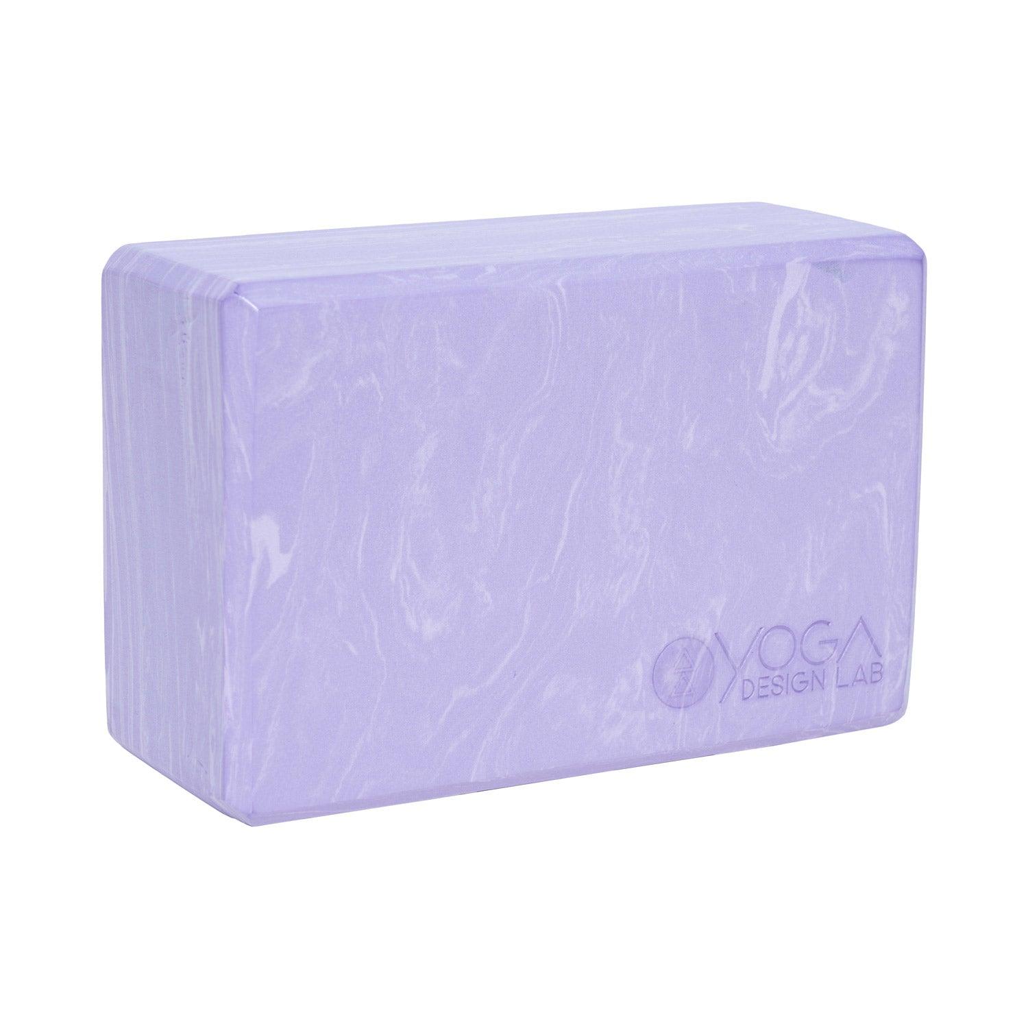 Foam Yoga Block - Lavender - Yoga Design Lab