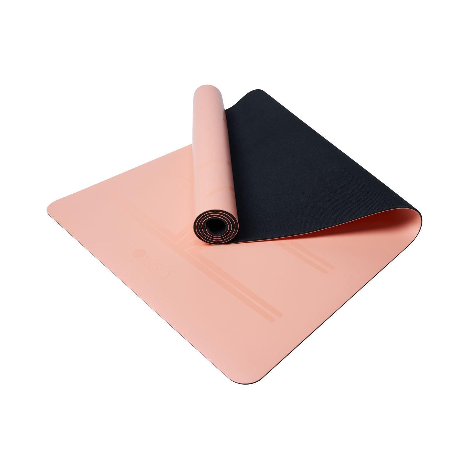 Infinity Yoga Mat - Diamond Align Coral - Yoga Design Lab