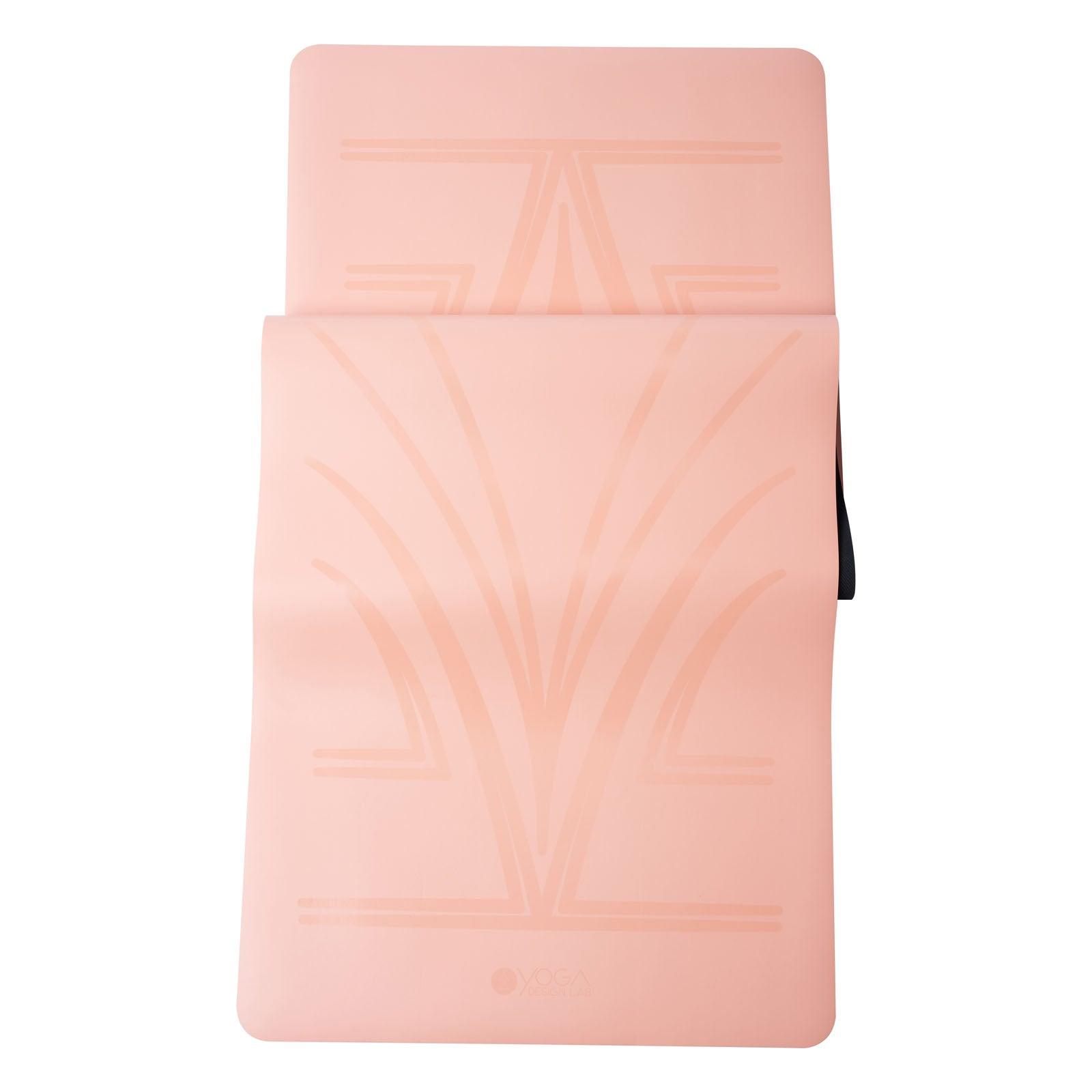 Infinity Yoga Mat - Diamond Align Coral - Yoga Design Lab