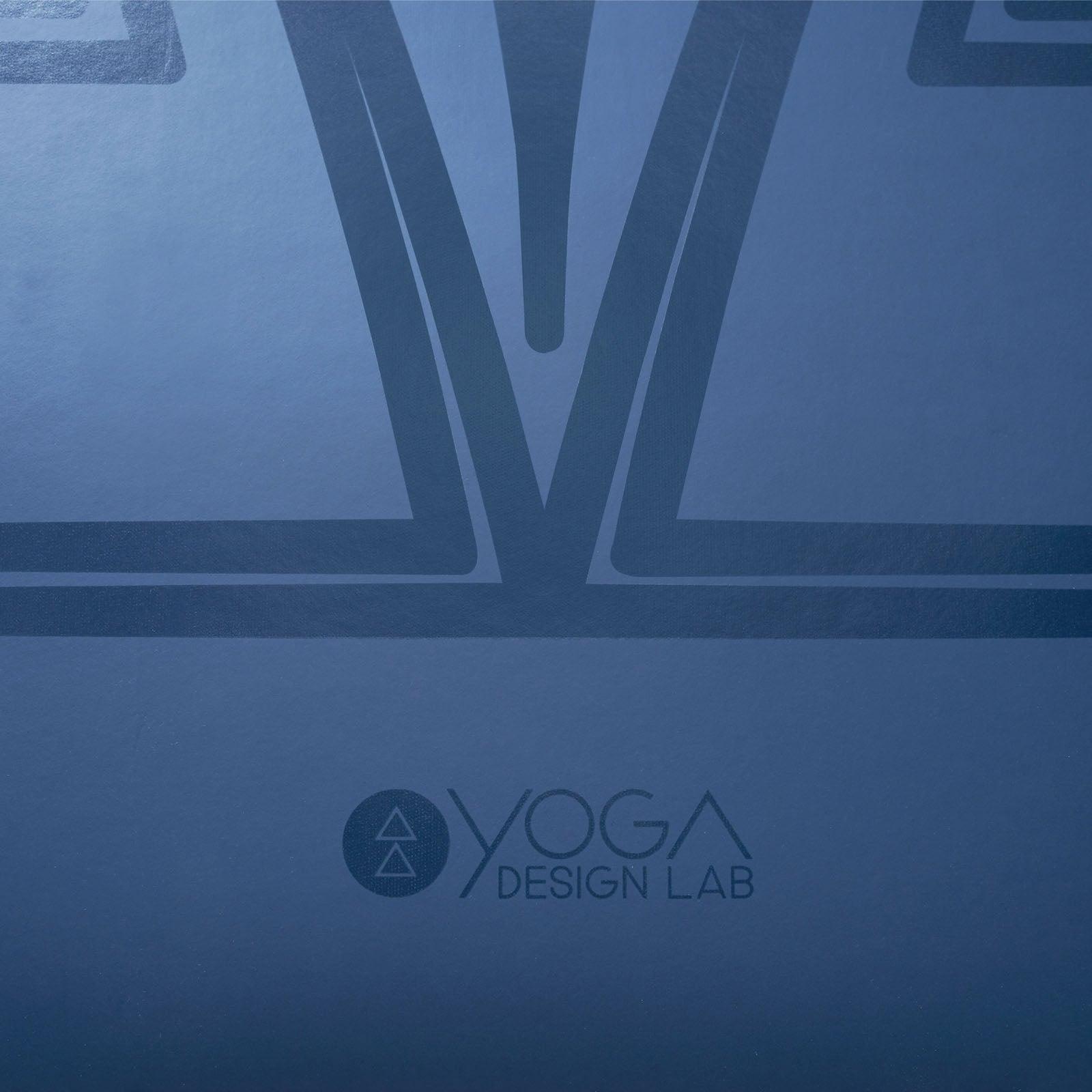 Infinity Yoga Mat - Diamond Align Navy - Yoga Design Lab