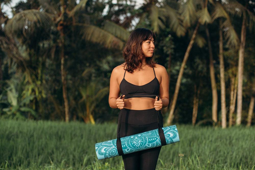 Infinity Yoga Mat - Mandala Aqua - Yoga Design Lab