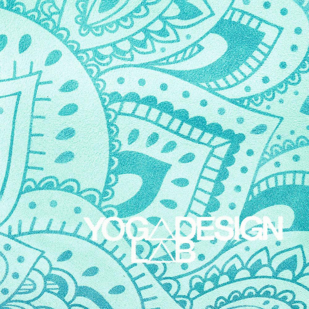 Travel Combo Yoga Mat - Mandala Turquoise - Yoga Design Lab