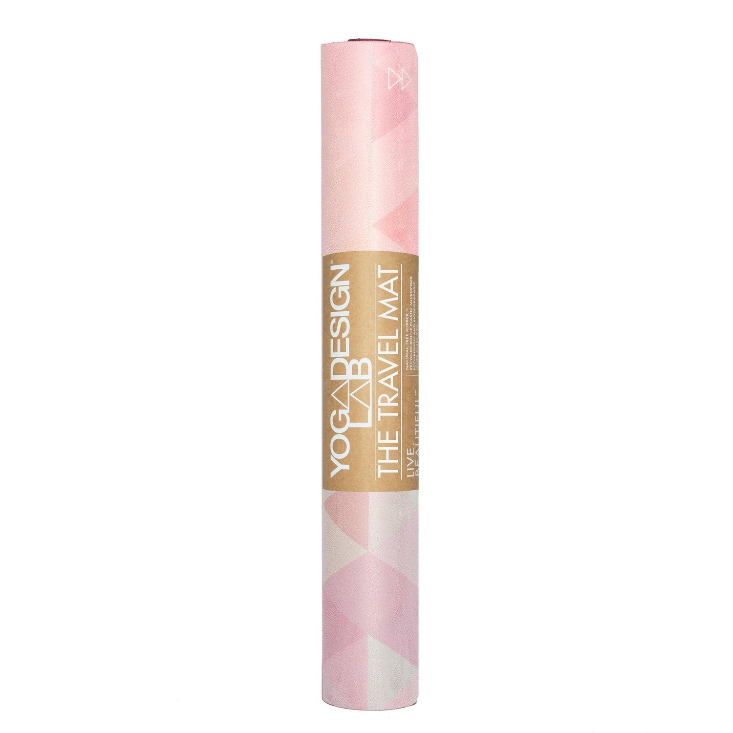 Travel Combo Yoga Mat -Tribeca Sand - Yoga Design Lab