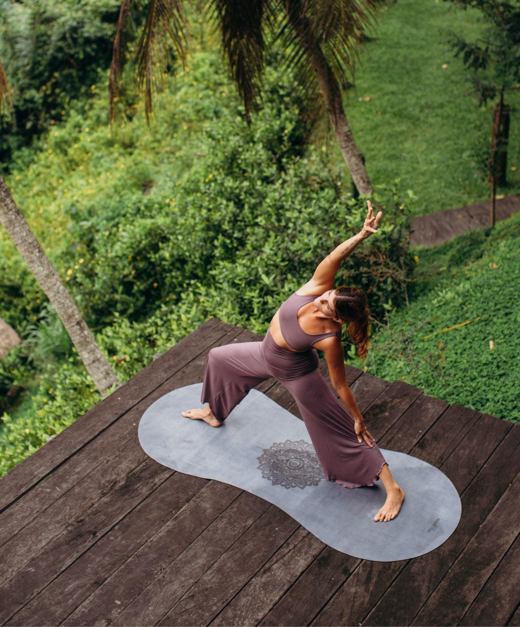 YDL Curve Yoga Mat 198 cm - Large Mat For Tall Yogis - Yoga Design Lab