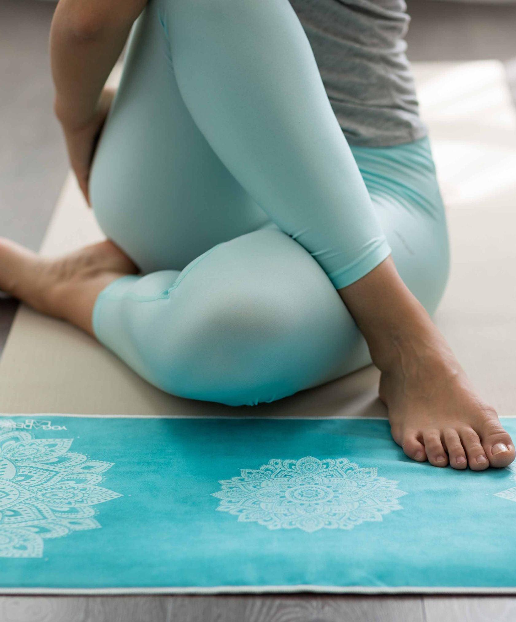 YDL Yoga Hand Towel - Ultra-Grippy, Moisture Absorbing & Quick-Dry - Yoga Design Lab