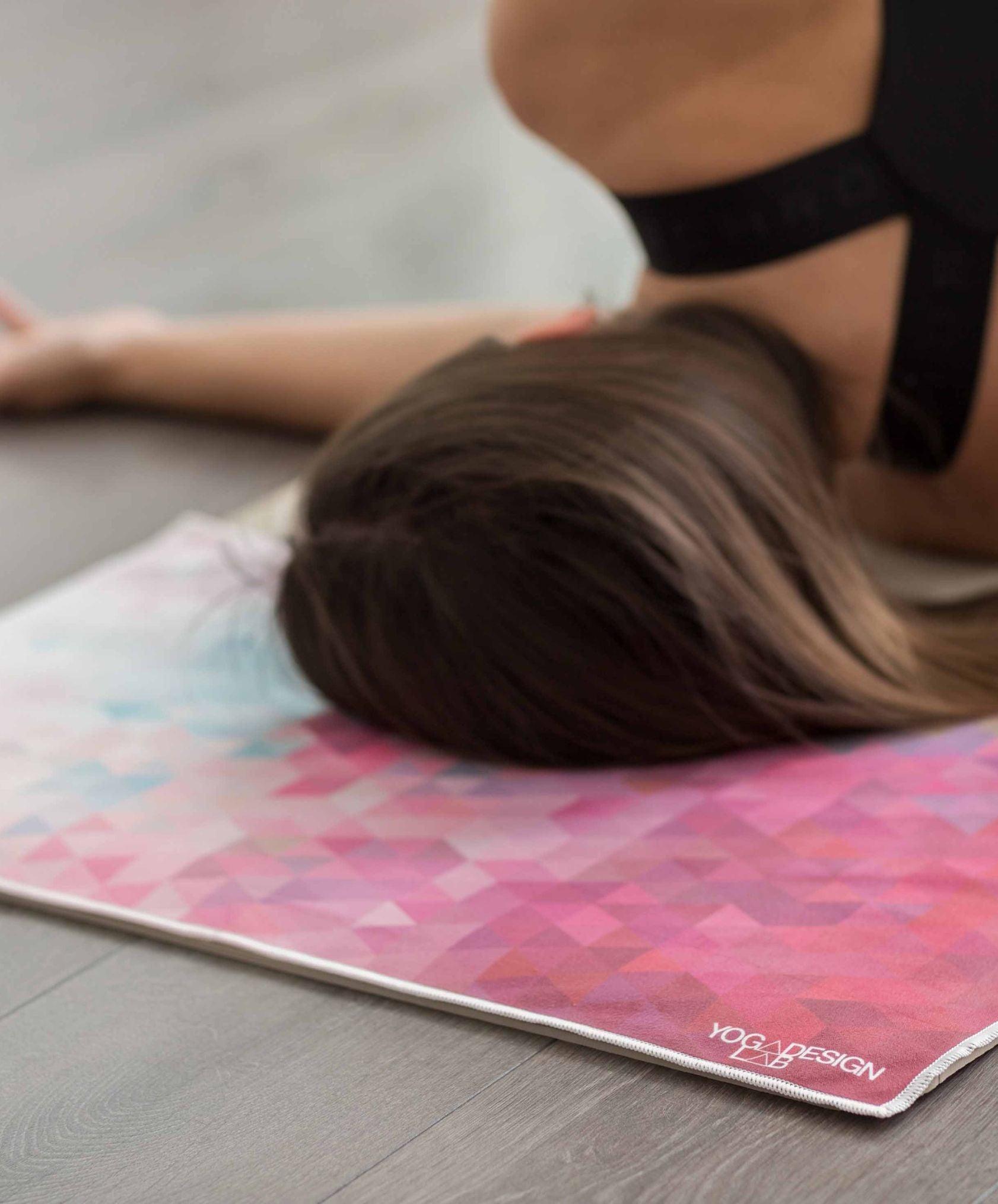 YDL Yoga Hand Towel - Ultra-Grippy, Moisture Absorbing & Quick-Dry - Yoga Design Lab