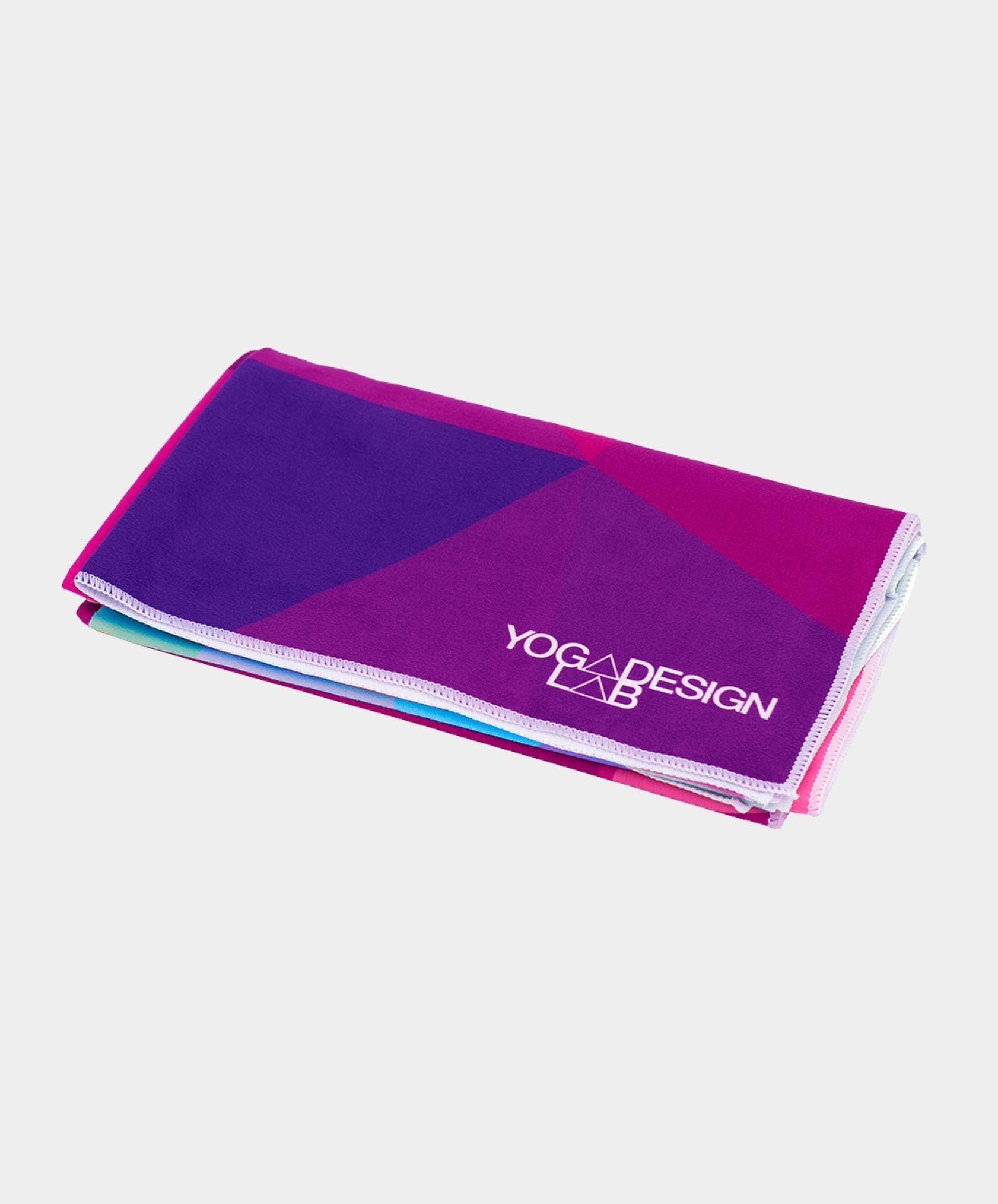 YDL Yoga Mat Towel - Ultra-Grippy, Moisture Absorbing & Quick-Dry - Yoga Design Lab