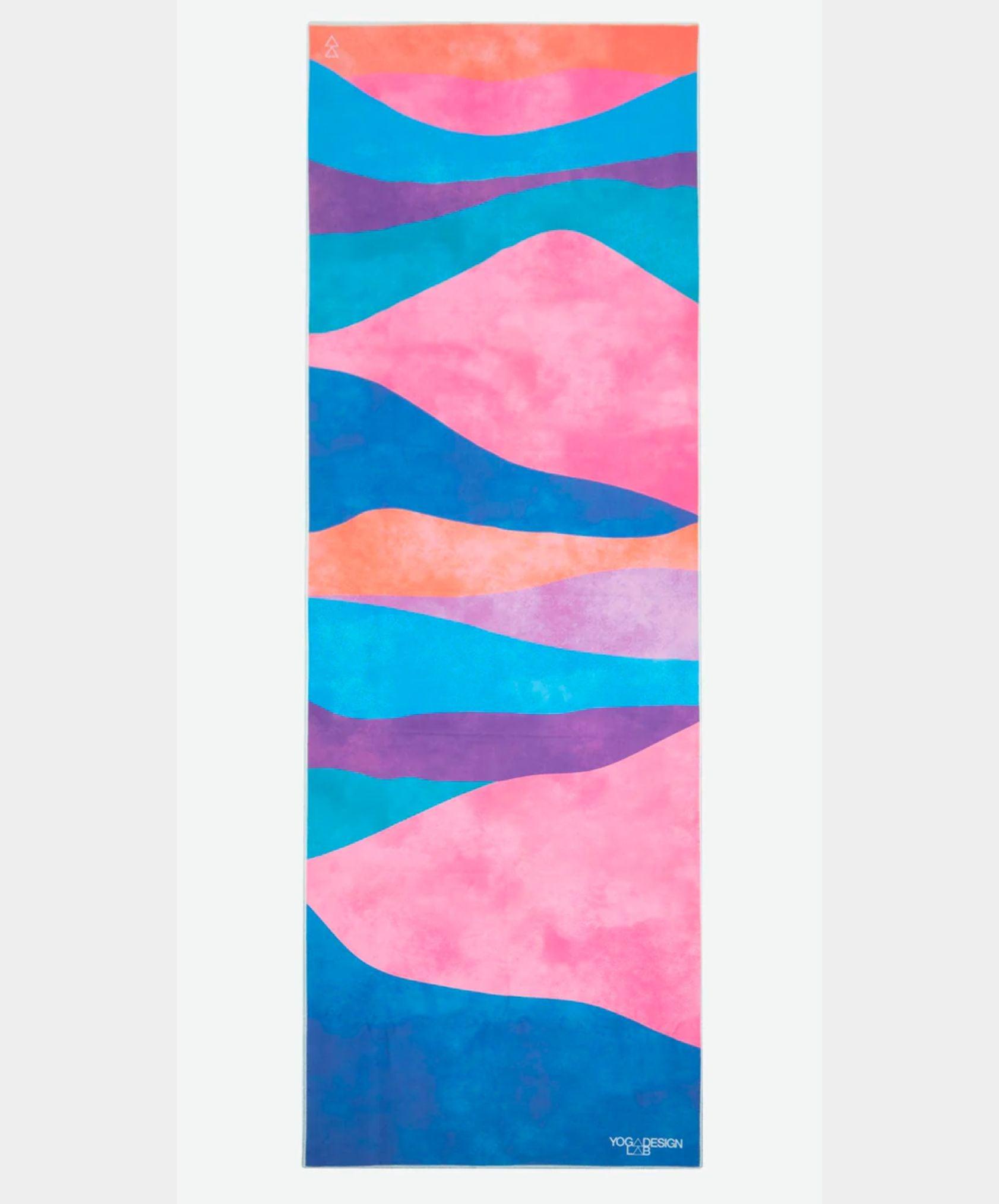 YDL Yoga Mat Towel - Ultra-Grippy, Moisture Absorbing & Quick-Dry - Yoga Design Lab
