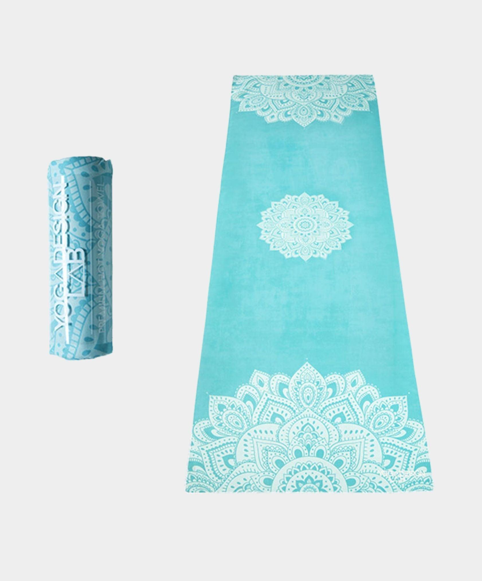 YDL Yoga Mat Towel - Ultra-Grippy, Moisture Absorbing & Quick-Dry - Yoga Design Lab