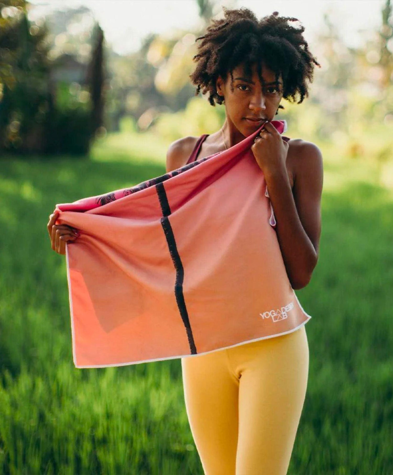 YDL Yoga Mat Towel - Ultra-Grippy, Moisture Absorbing & Quick-Dry - Yoga Design Lab