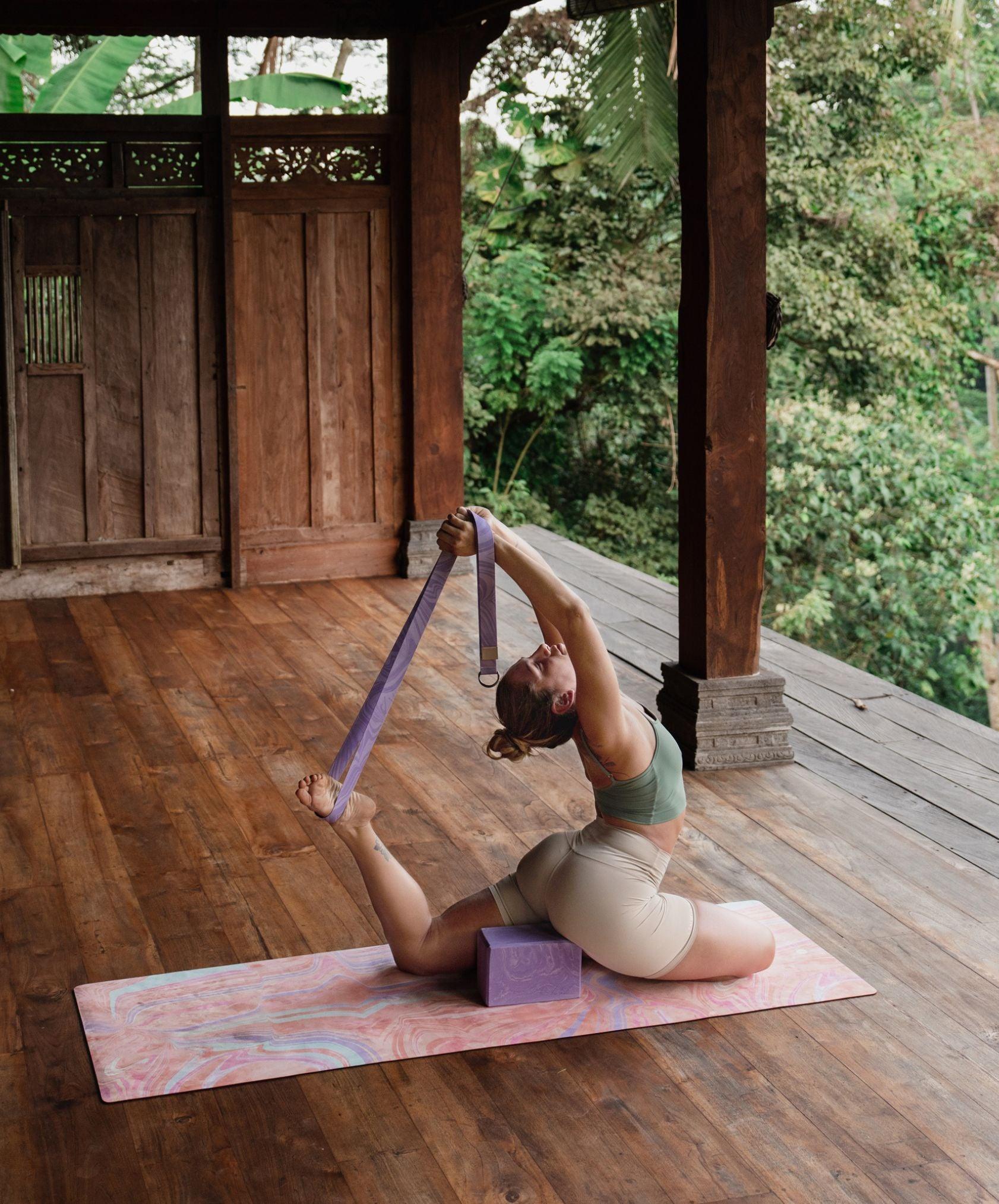 YDL Yoga Strap - Best For Stretching, Pilates, Physical Therapy - Yoga Design Lab