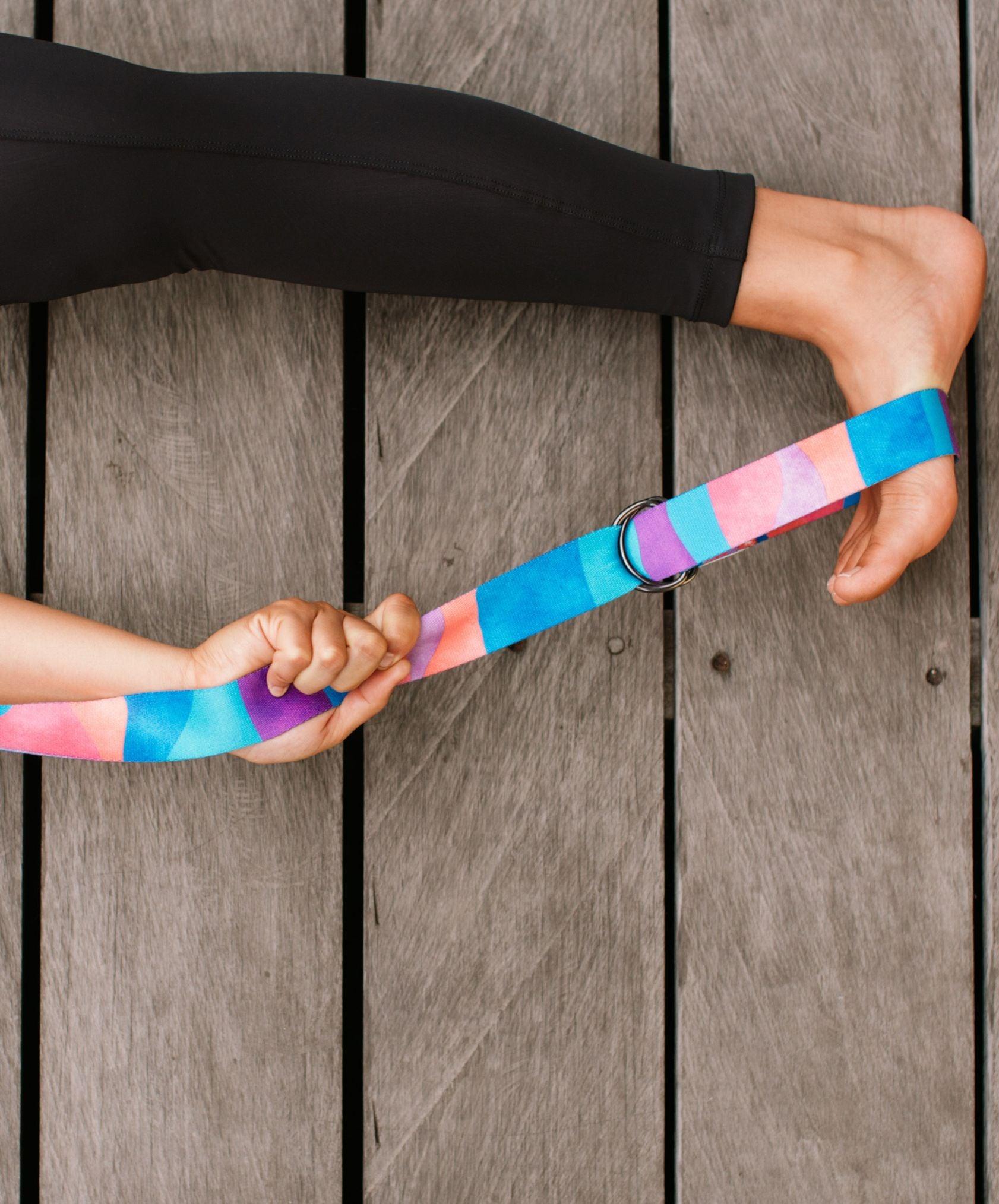 YDL Yoga Strap - Best For Stretching, Pilates, Physical Therapy - Yoga Design Lab