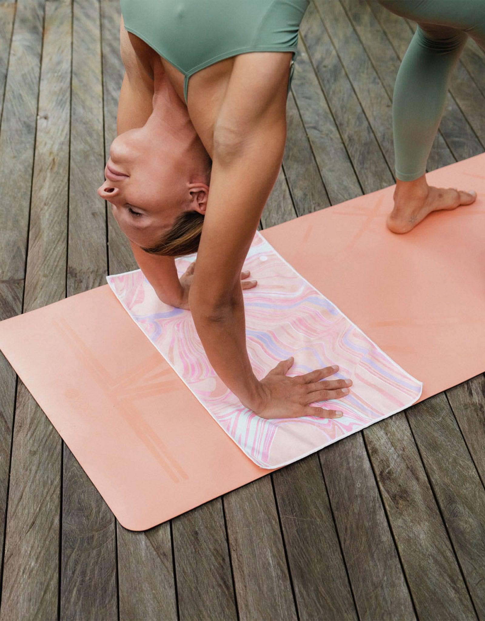 Yoga Hand Towel - Pearl - Yoga Design Lab