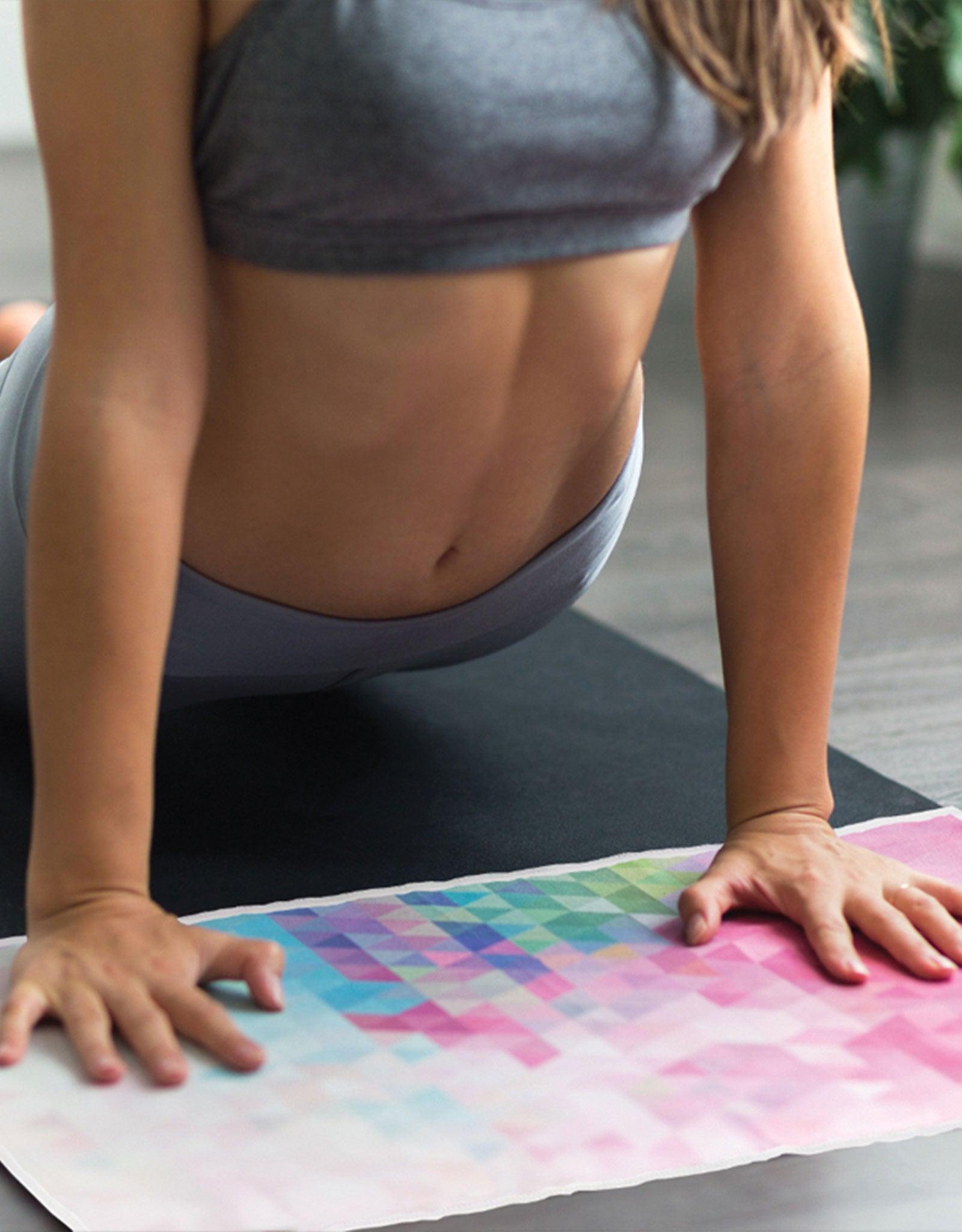 Yoga Hand Towel - Tribeca Sand - Yoga Design Lab