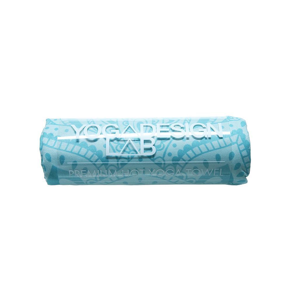Yoga Mat Towel - Mandala Turquoise - Yoga Design Lab