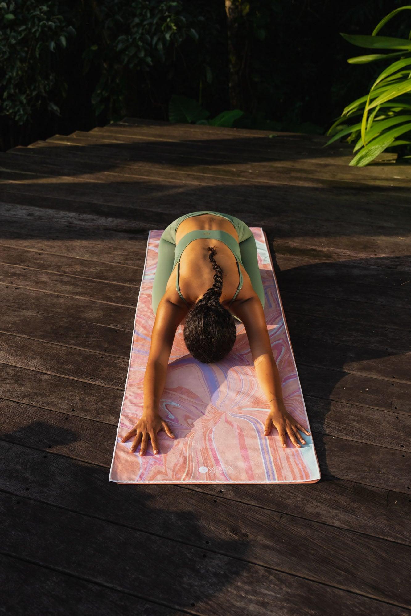 Yoga Mat Towel - Pearl - Yoga Design Lab