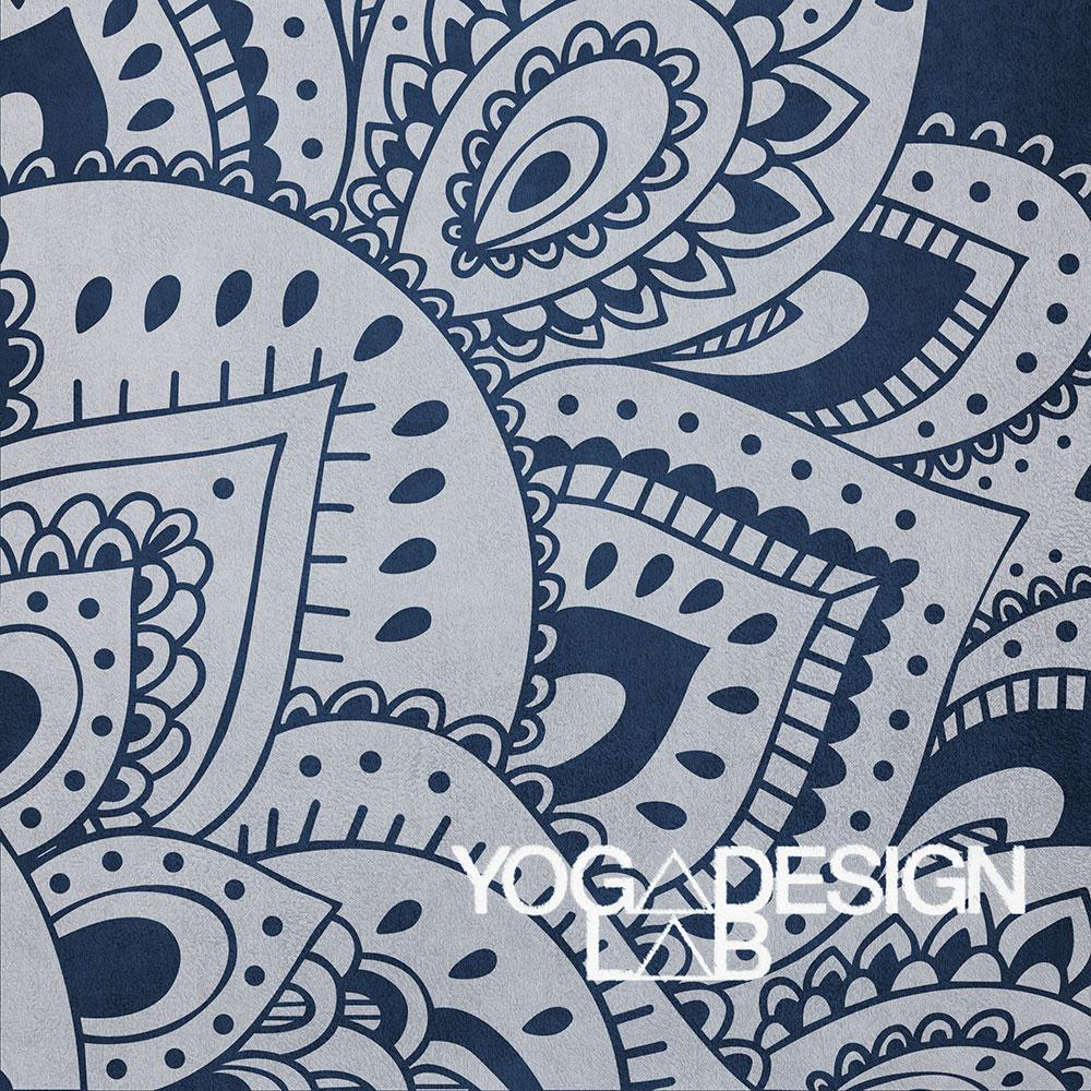 Combo Yoga Mat - Mandala Sapphire - Yoga Design Lab