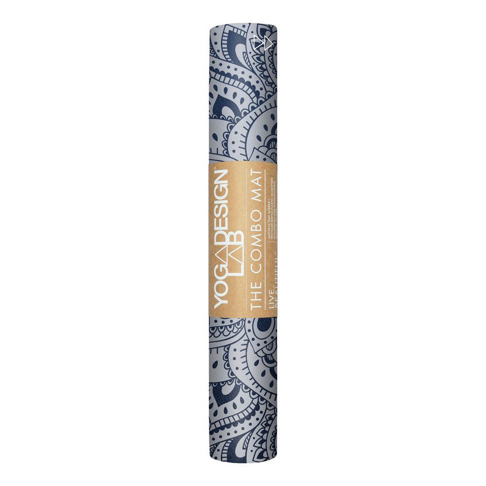 Combo Yoga Mat - Mandala Sapphire - Yoga Design Lab