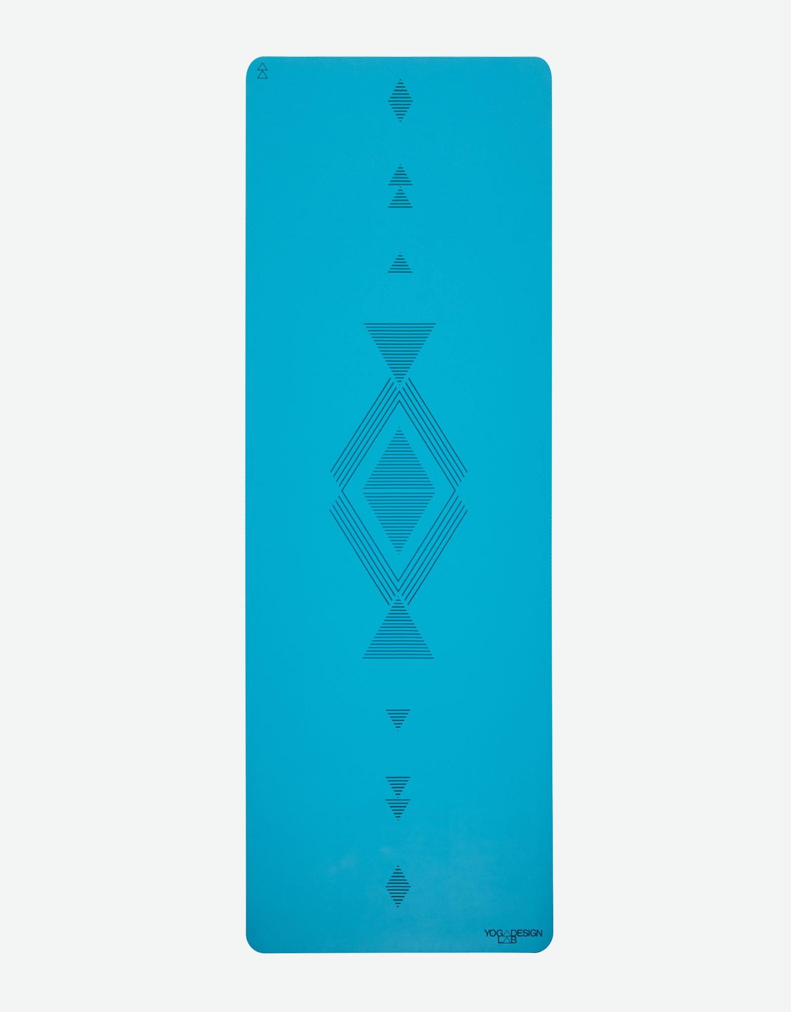 Infinity Yoga Mat - Tribal Aqua - Yoga Design Lab