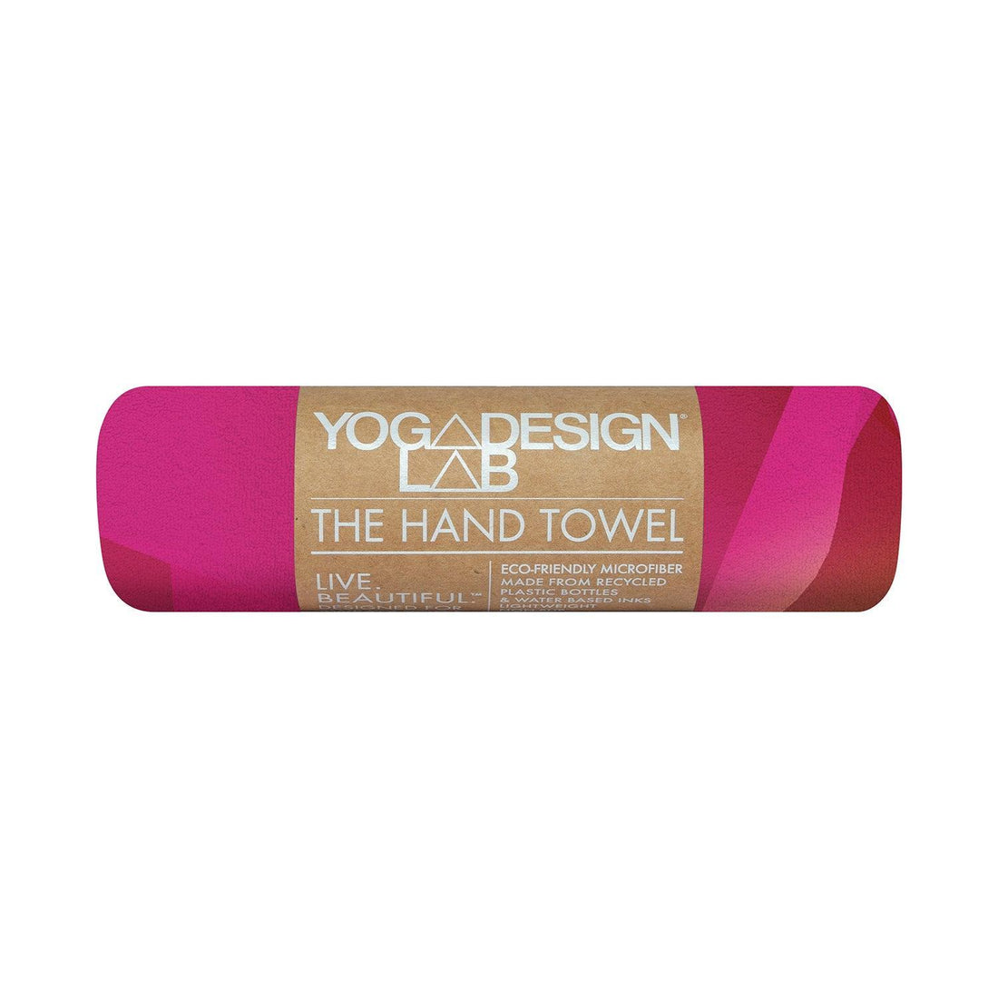 Yoga Hand Towel - Rose - Yoga Design Lab