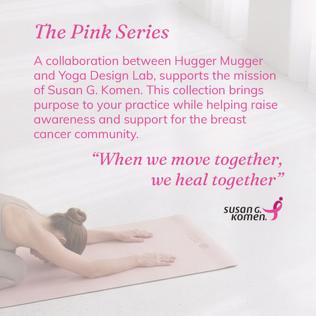 Yoga Mat Towel - Pink Ribbon