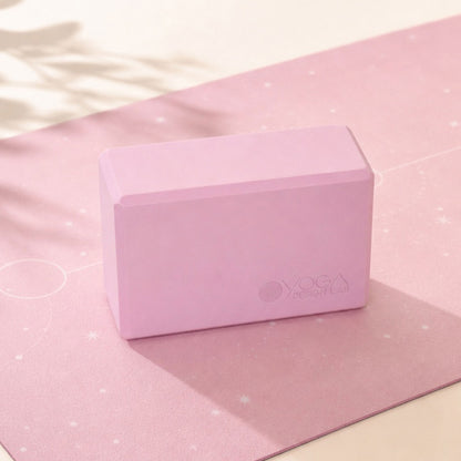 Foam Yoga Block - Pink Ribbon