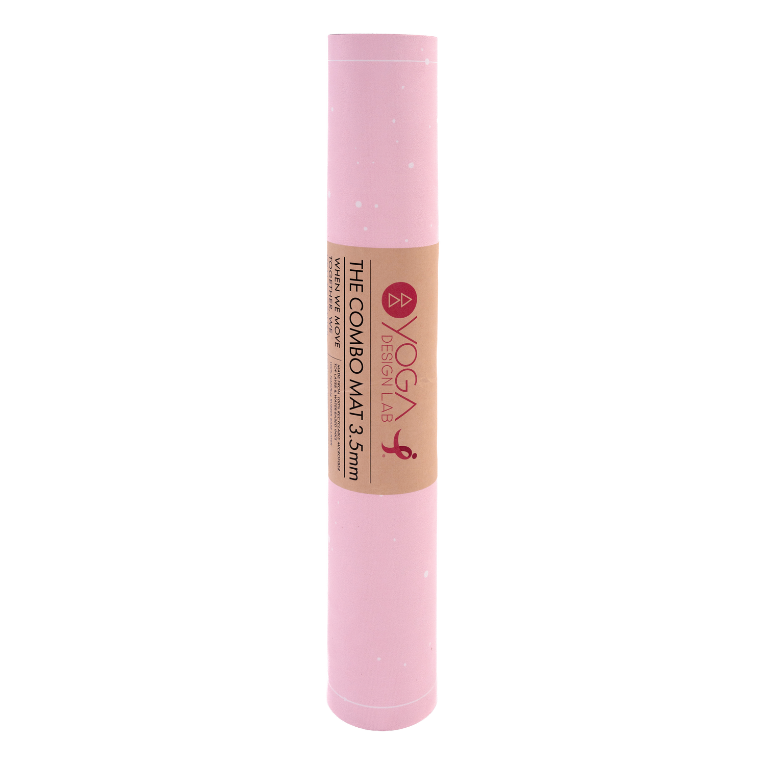 Combo Yoga Mat - Pink Ribbon