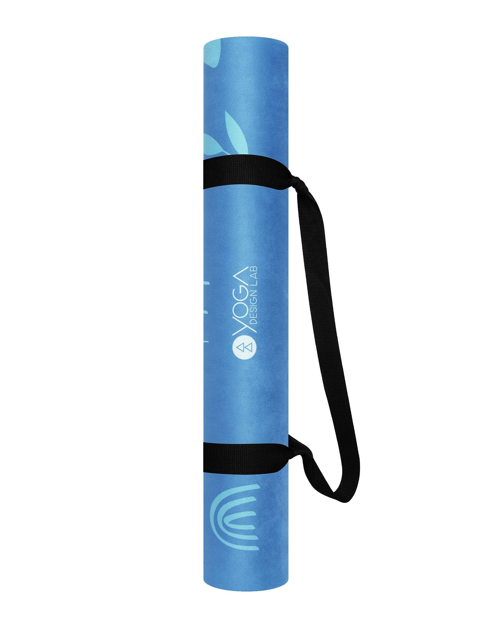 Combo Yoga Mat - Earth Bali Blue - Yoga Design Lab 